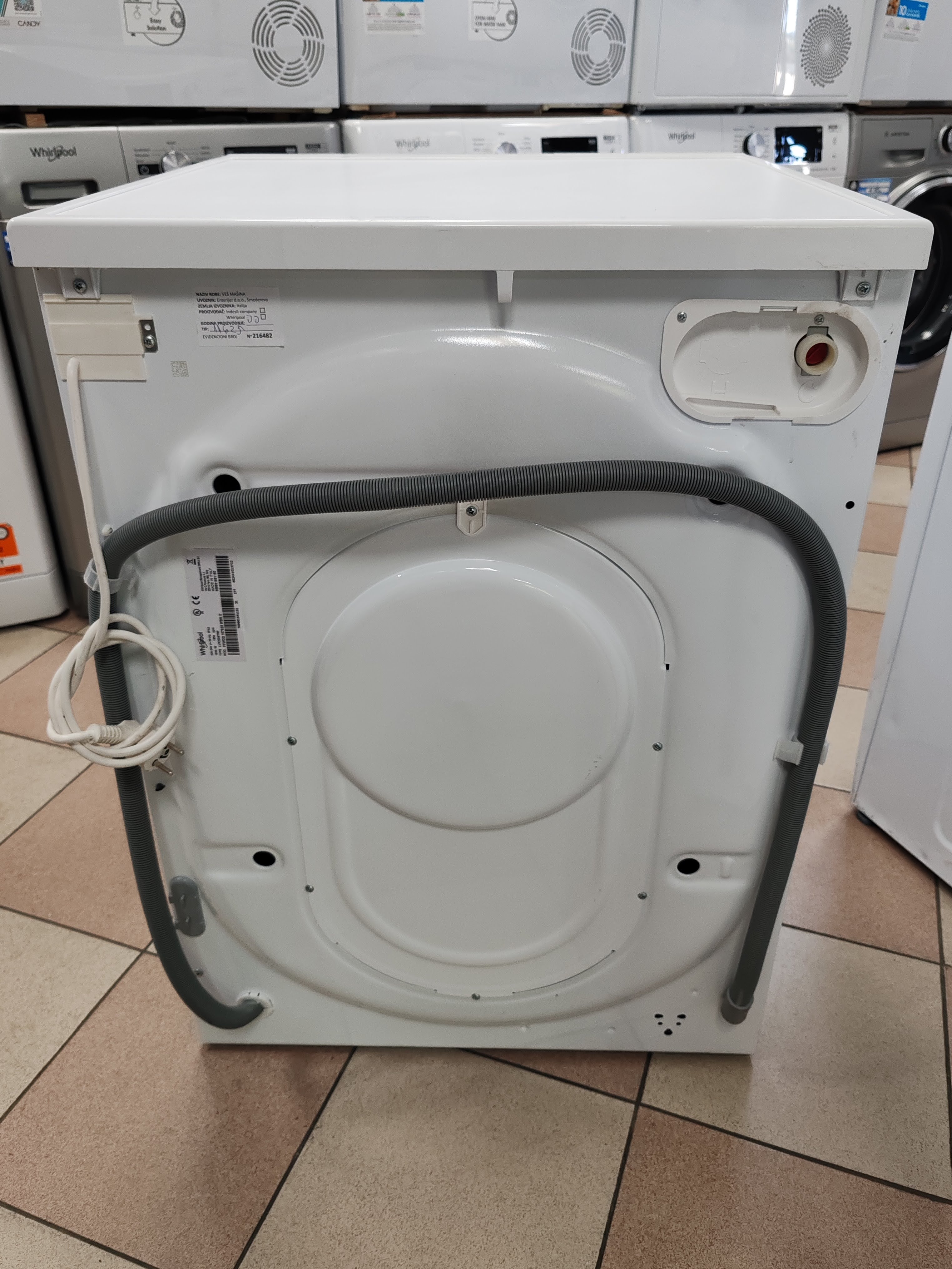 Mašina za pranje i sušenje veša Whirlpool FFWDD 107625 WBS IT, 10+7kg