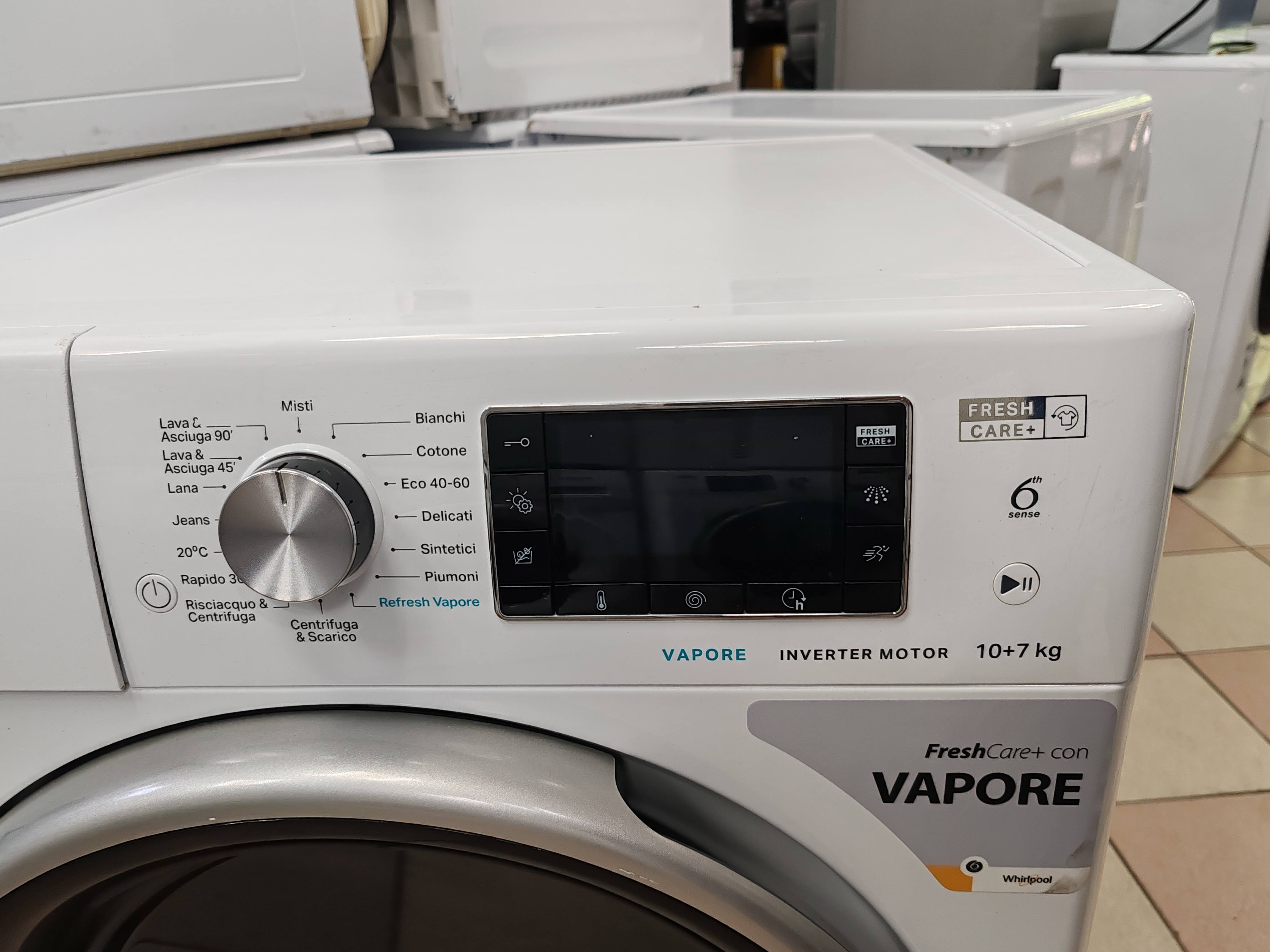 Mašina za pranje i sušenje veša Whirlpool FFWDD 107625 WBS IT, 10+7kg