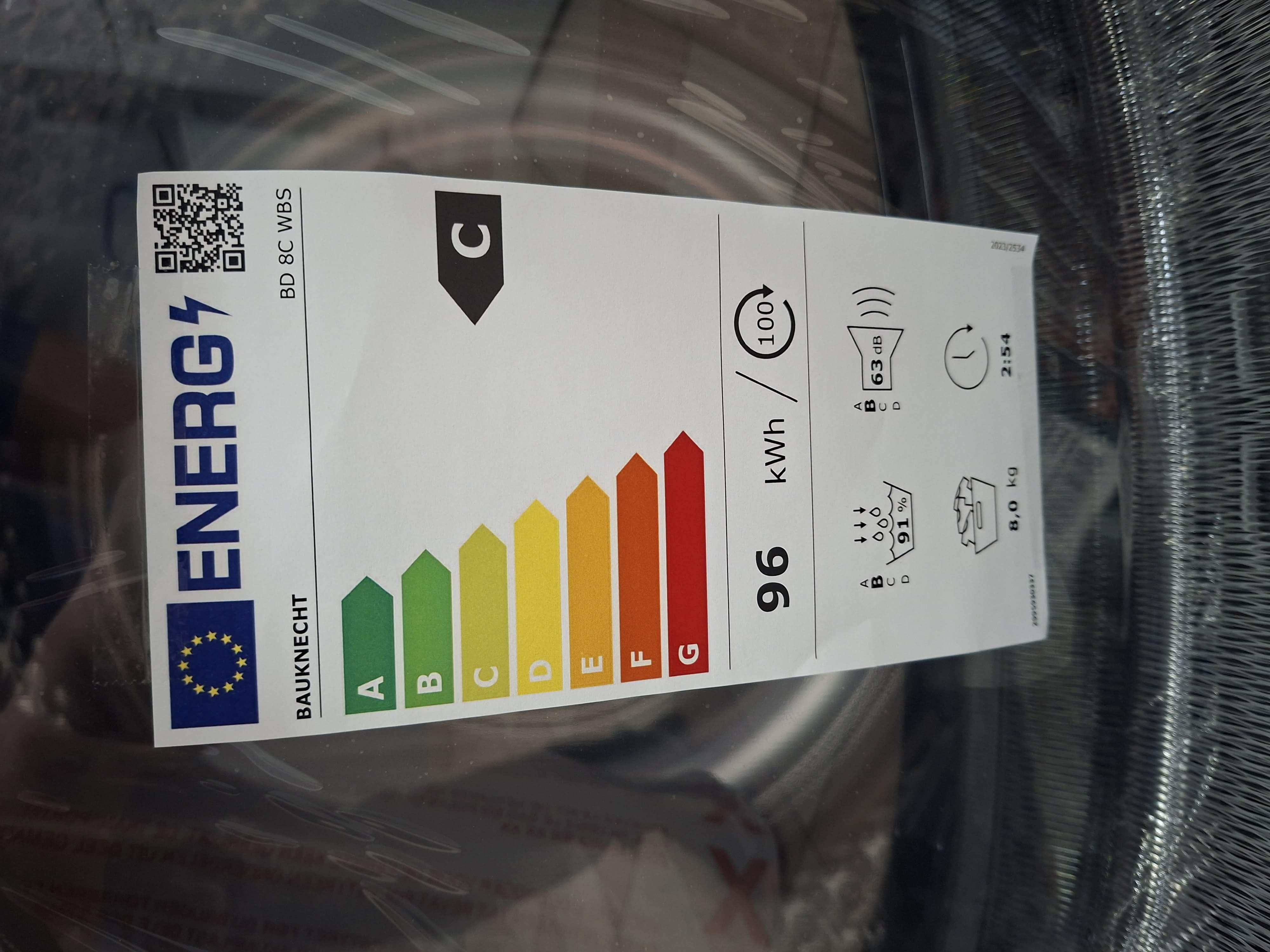 Mašina za sušenje veša Bauknecht BD 8C WBS (2) , 8 kg
