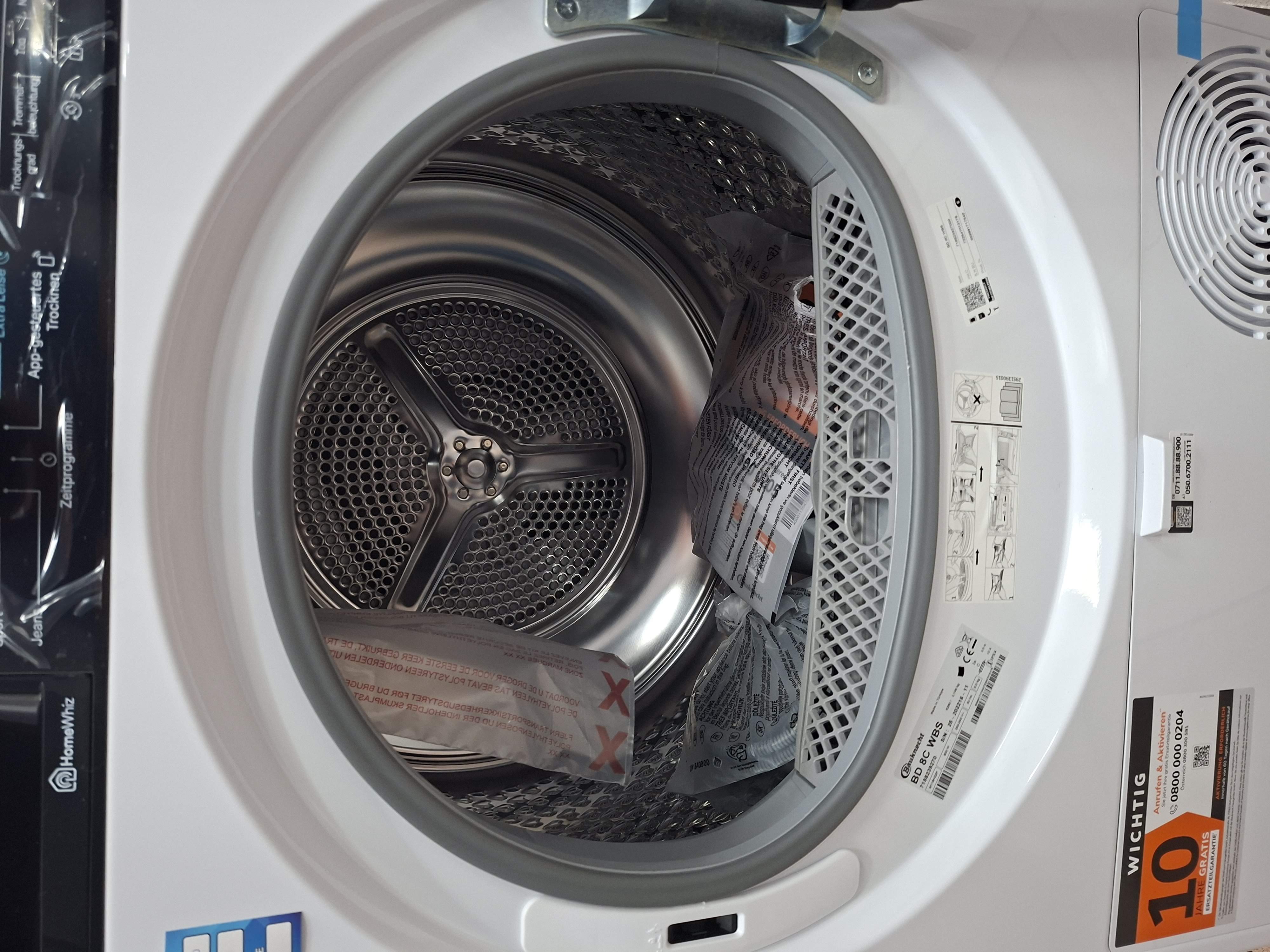 Mašina za sušenje veša Bauknecht BD 8C WBS (2) , 8 kg