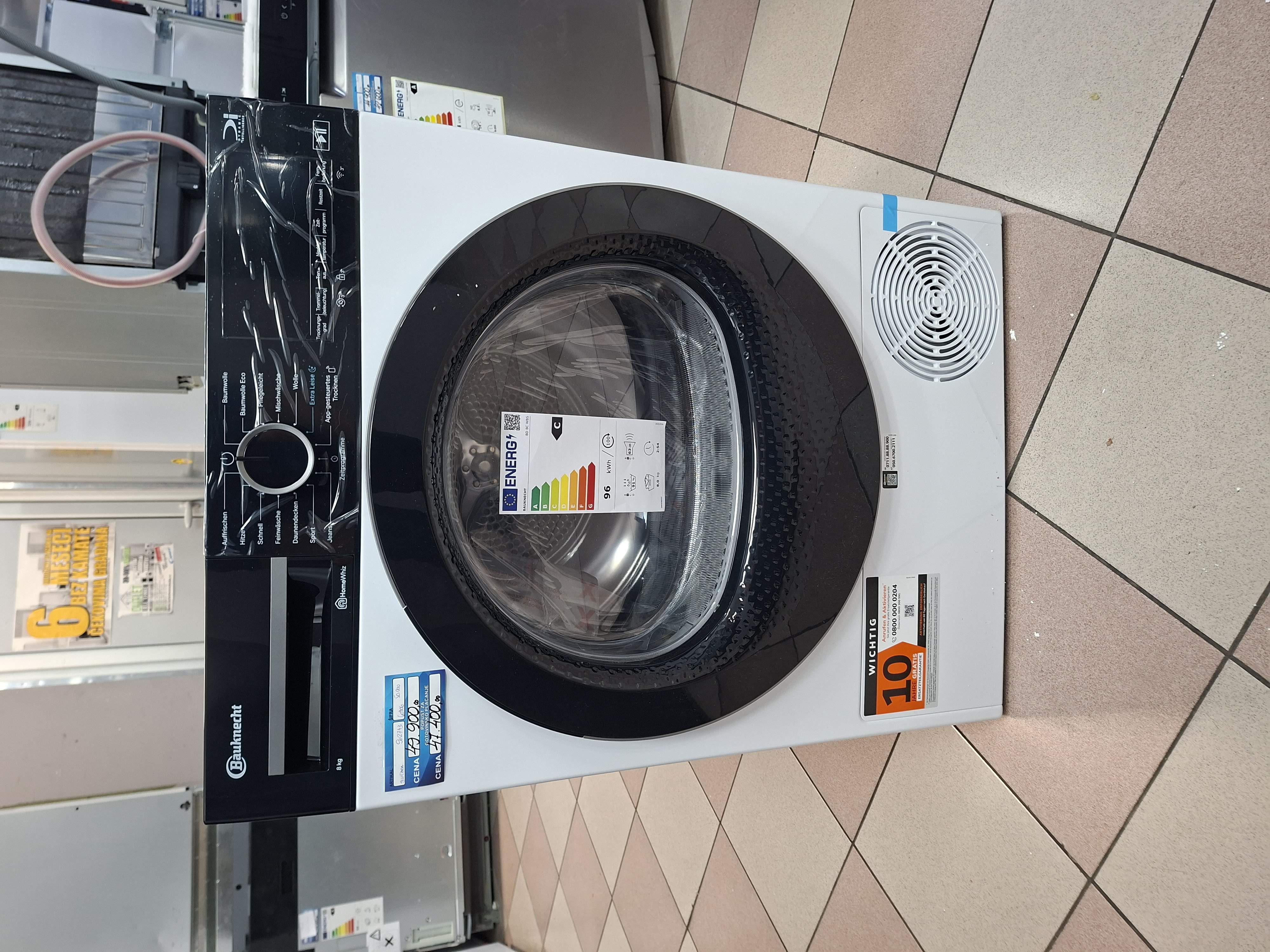 Mašina za sušenje veša Bauknecht BD 8C WBS (2) , 8 kg