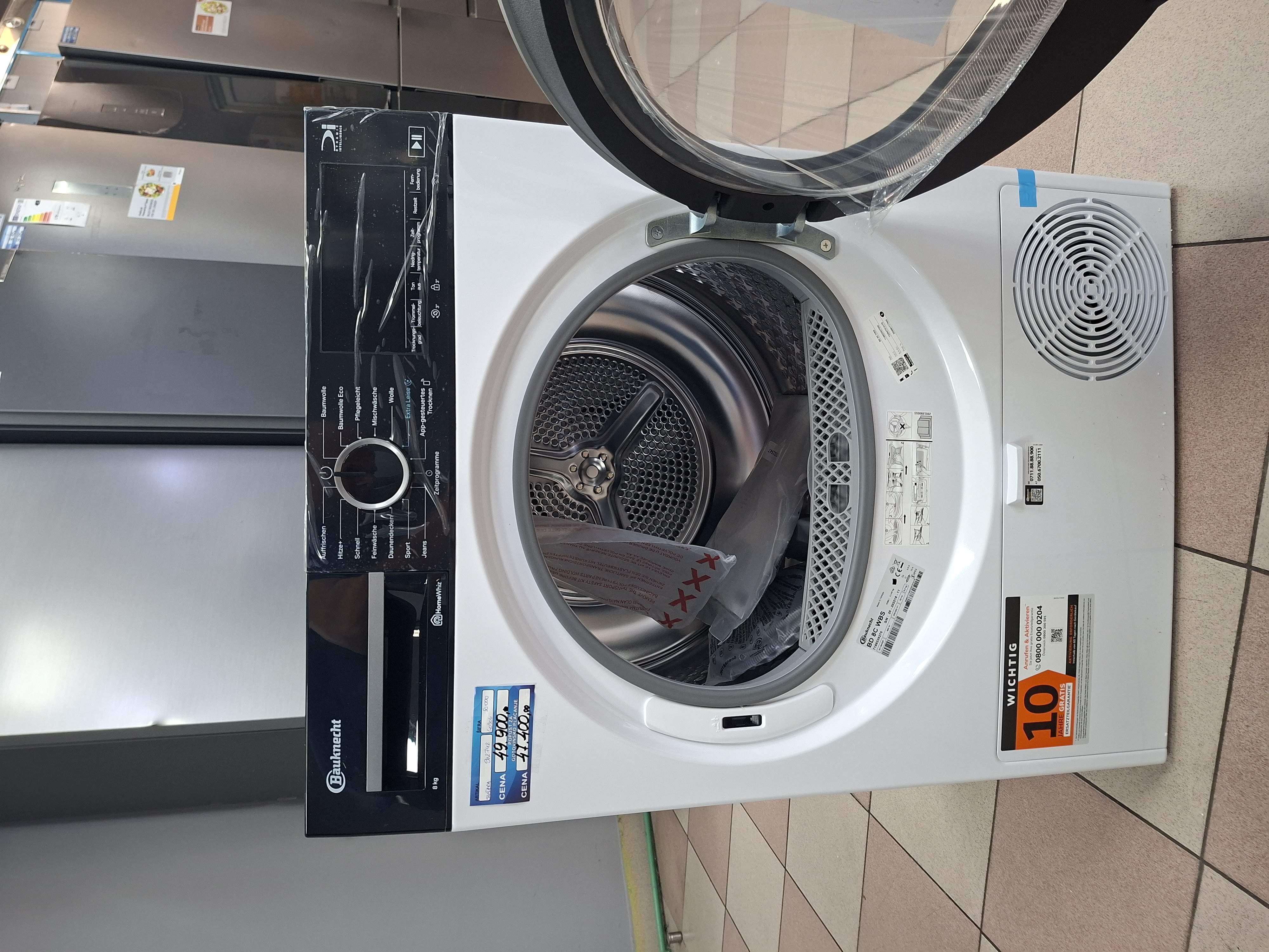 Mašina za sušenje veša Bauknecht BD 8C WBS , 8 kg