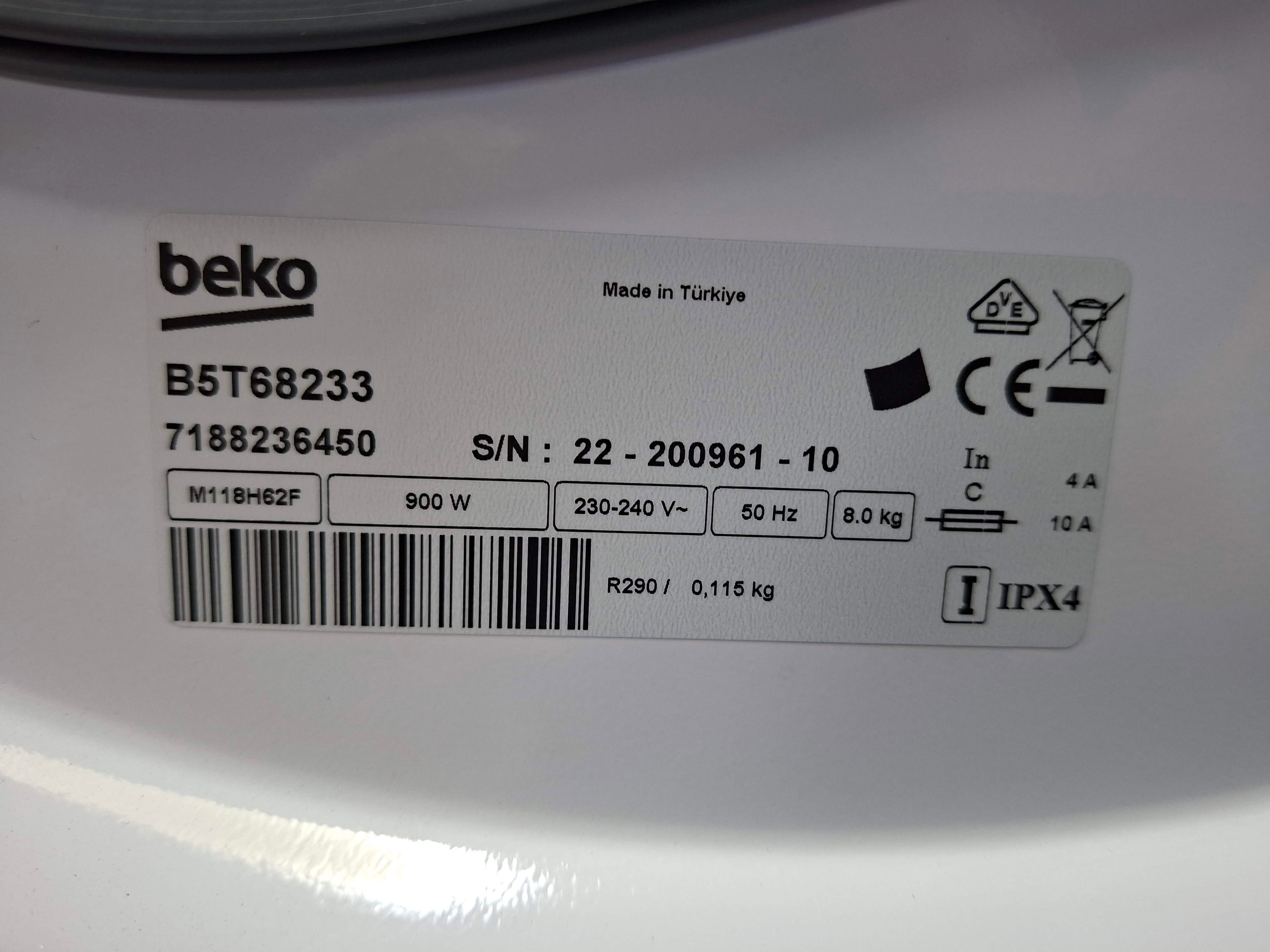 Mašina za sušenje veša Beko B5T68233 , 8kg