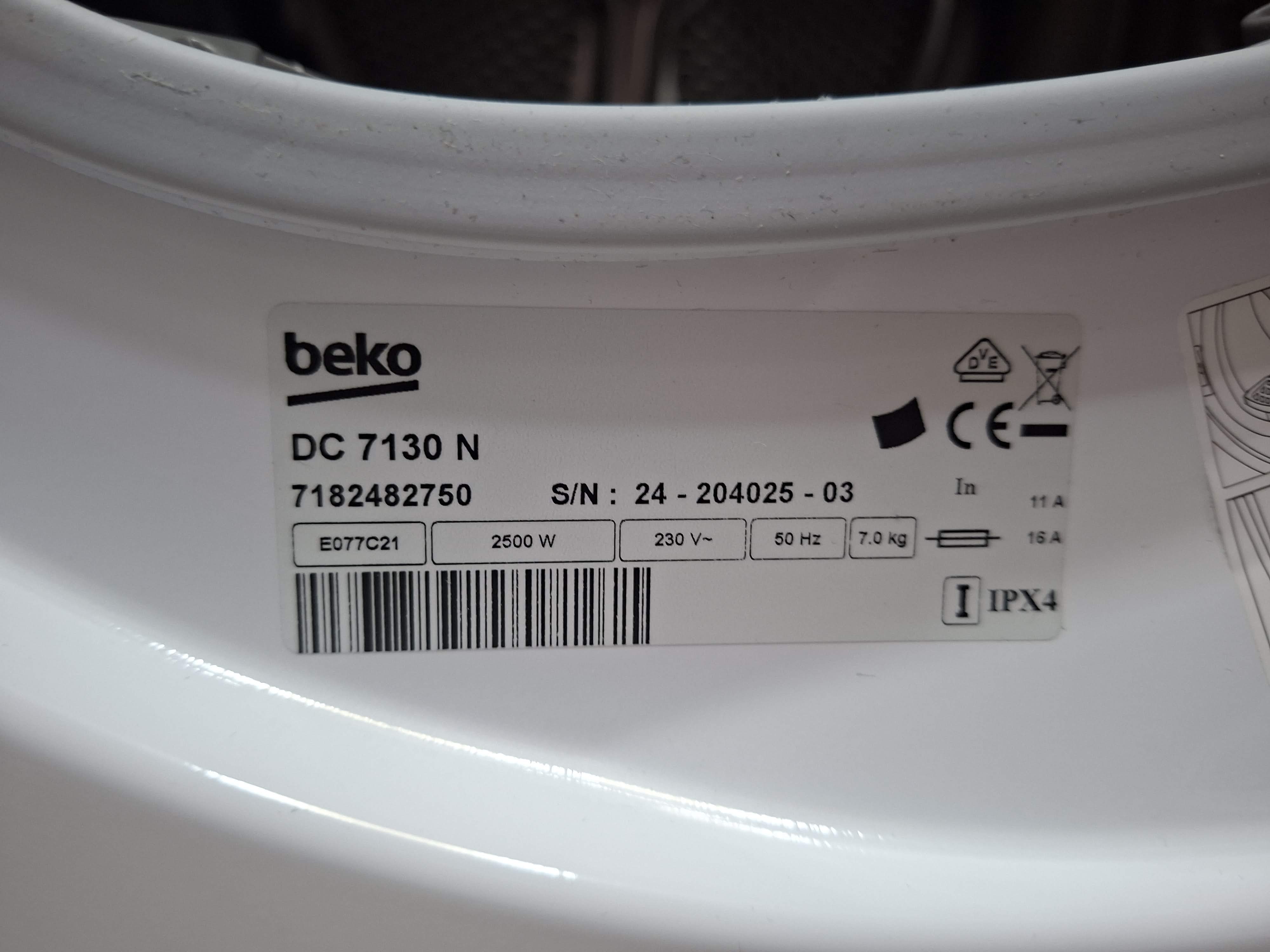 Mašina za sušenje veša Beko DC 7130 N , 7 kg.