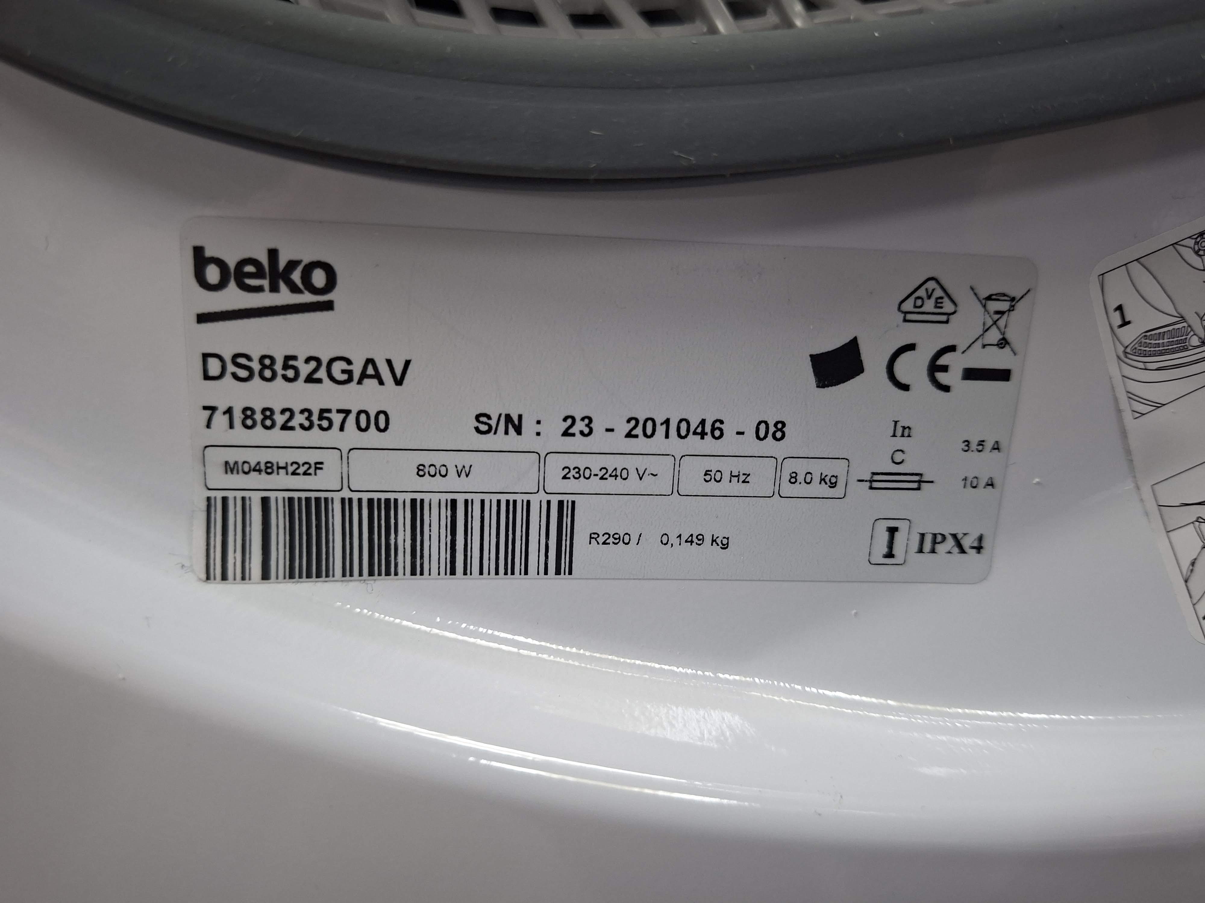 Mašina za sušenje veša Beko DS852GAV , 8kg