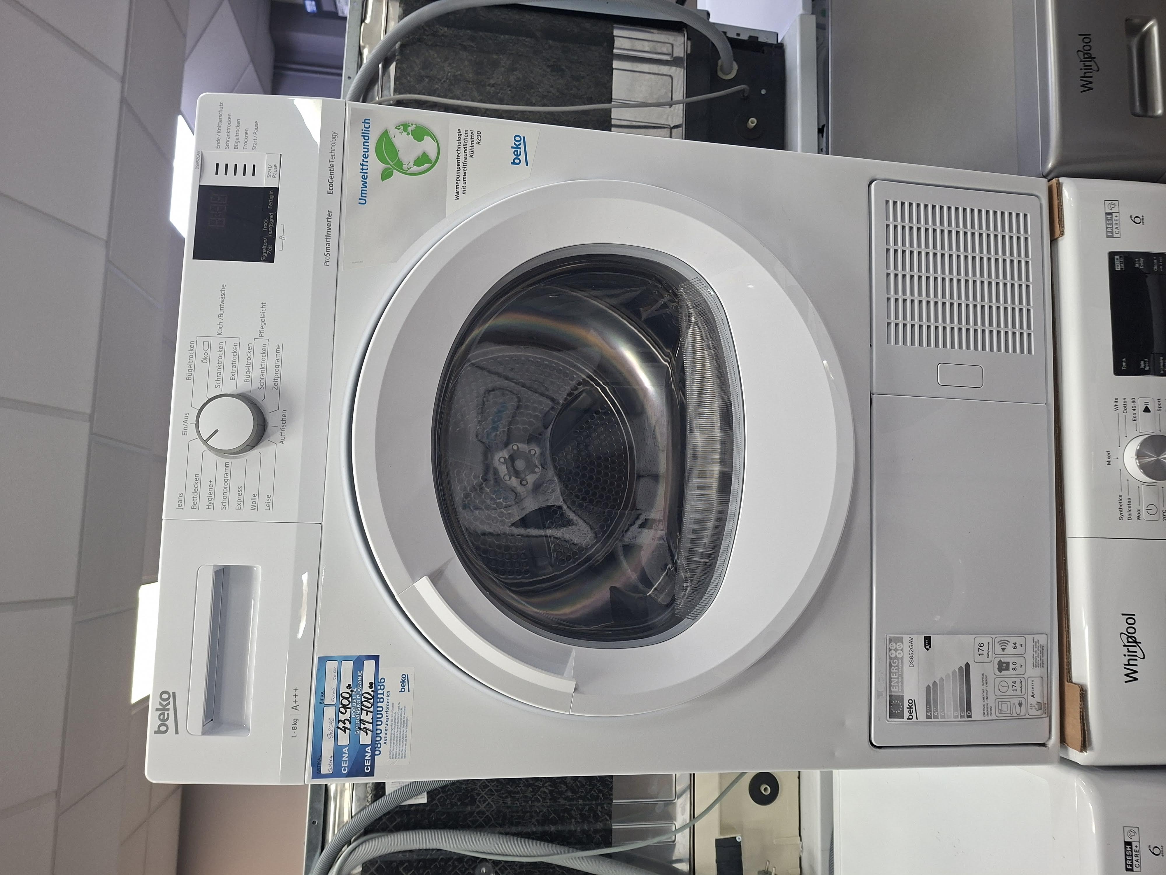 Mašina za sušenje veša Beko DS852GAV , 8kg