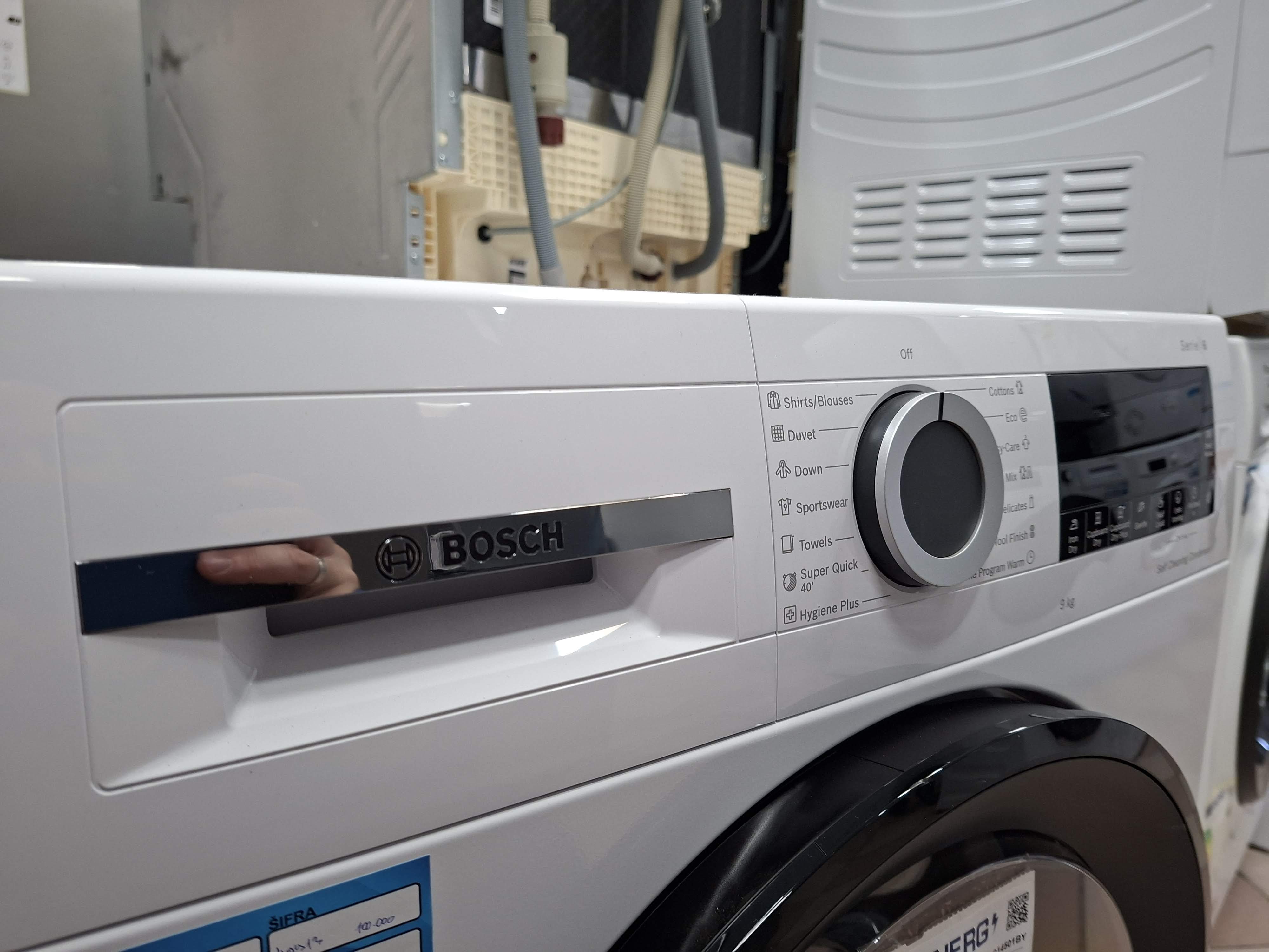 Mašina za sušenje veša Bosch WQG14501BY , 9 kg.