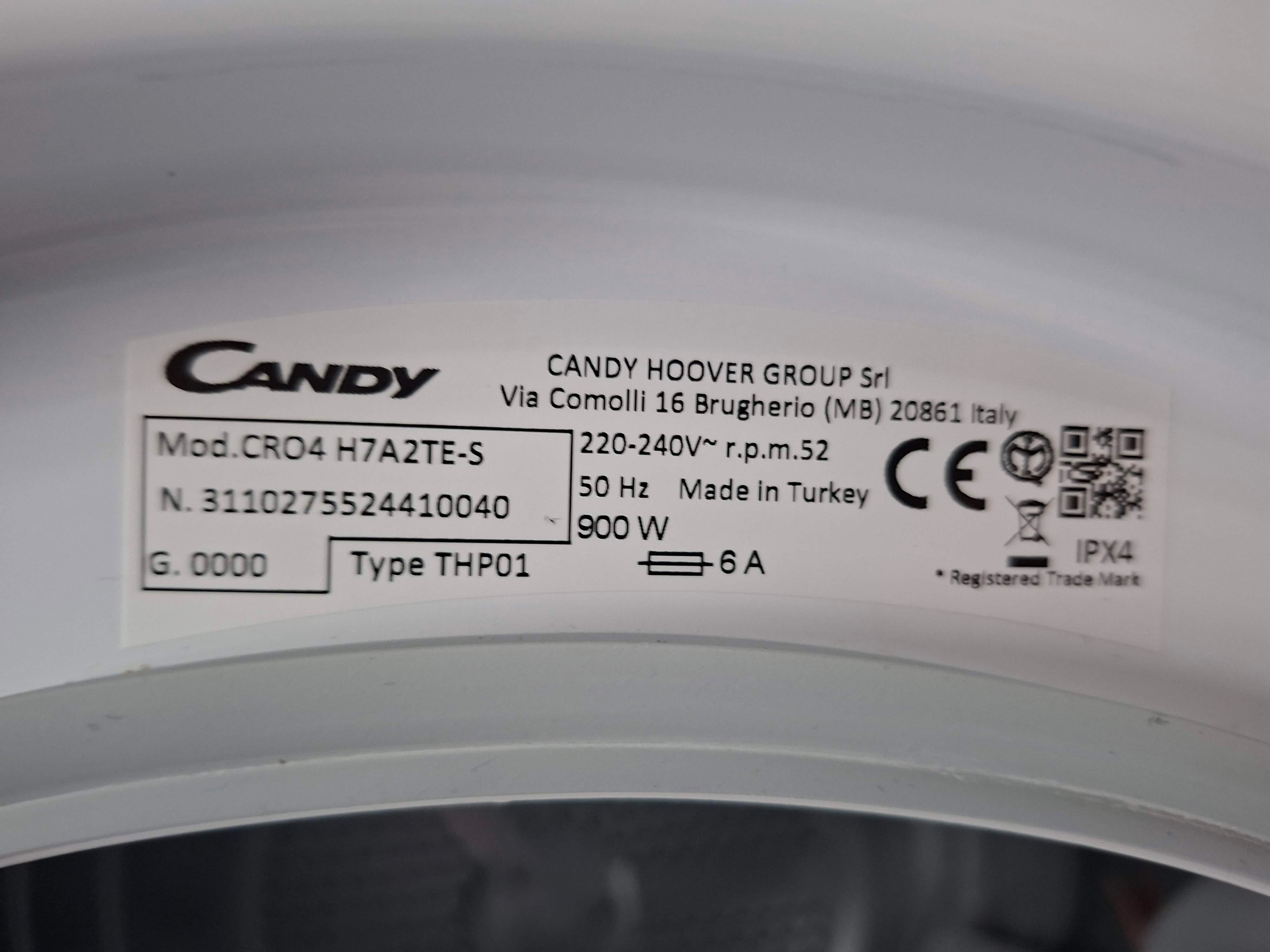 Mašina za sušenje veša Candy CRO4 H7A2TE-S , 7kg, Slim