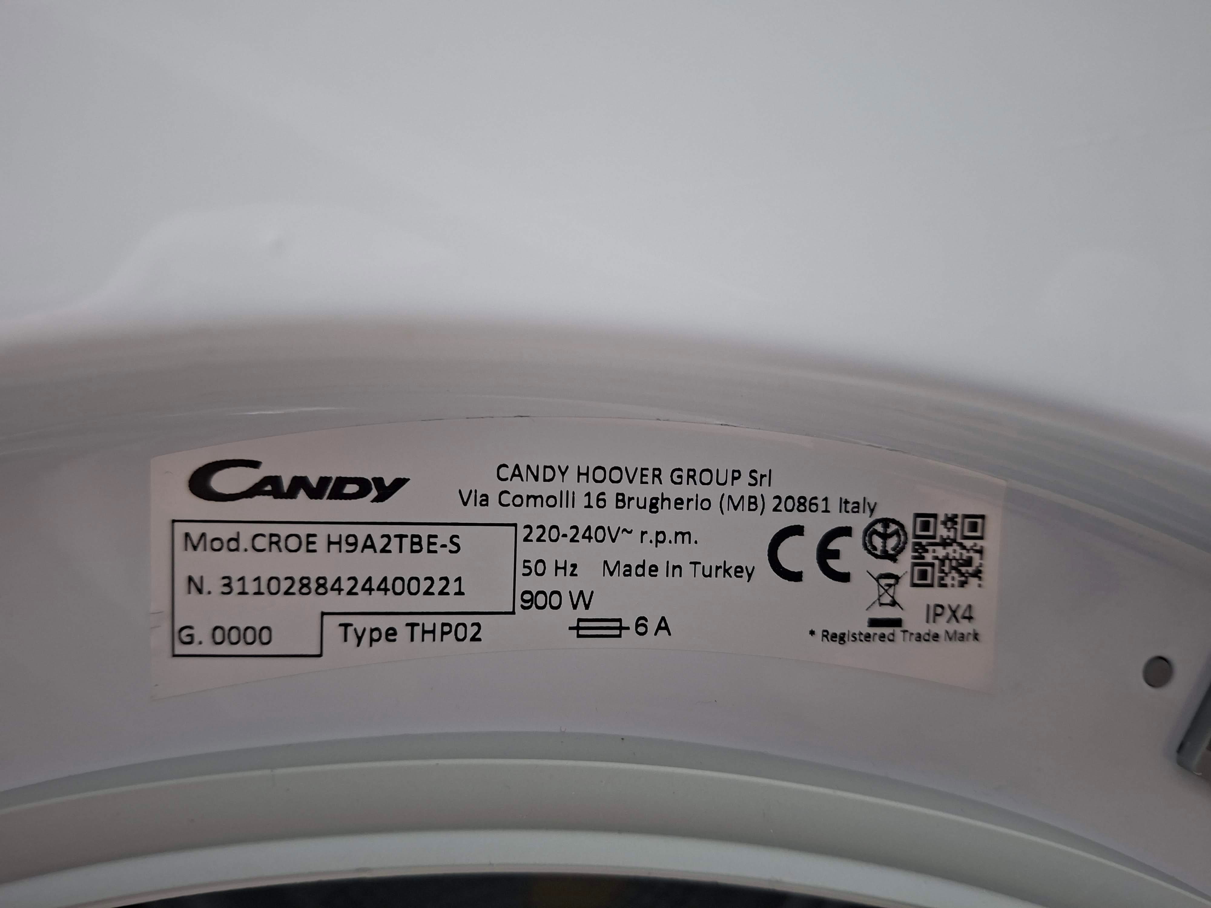 Mašina za sušenje veša Candy CROE H9A2TBE-S , 9 kg.