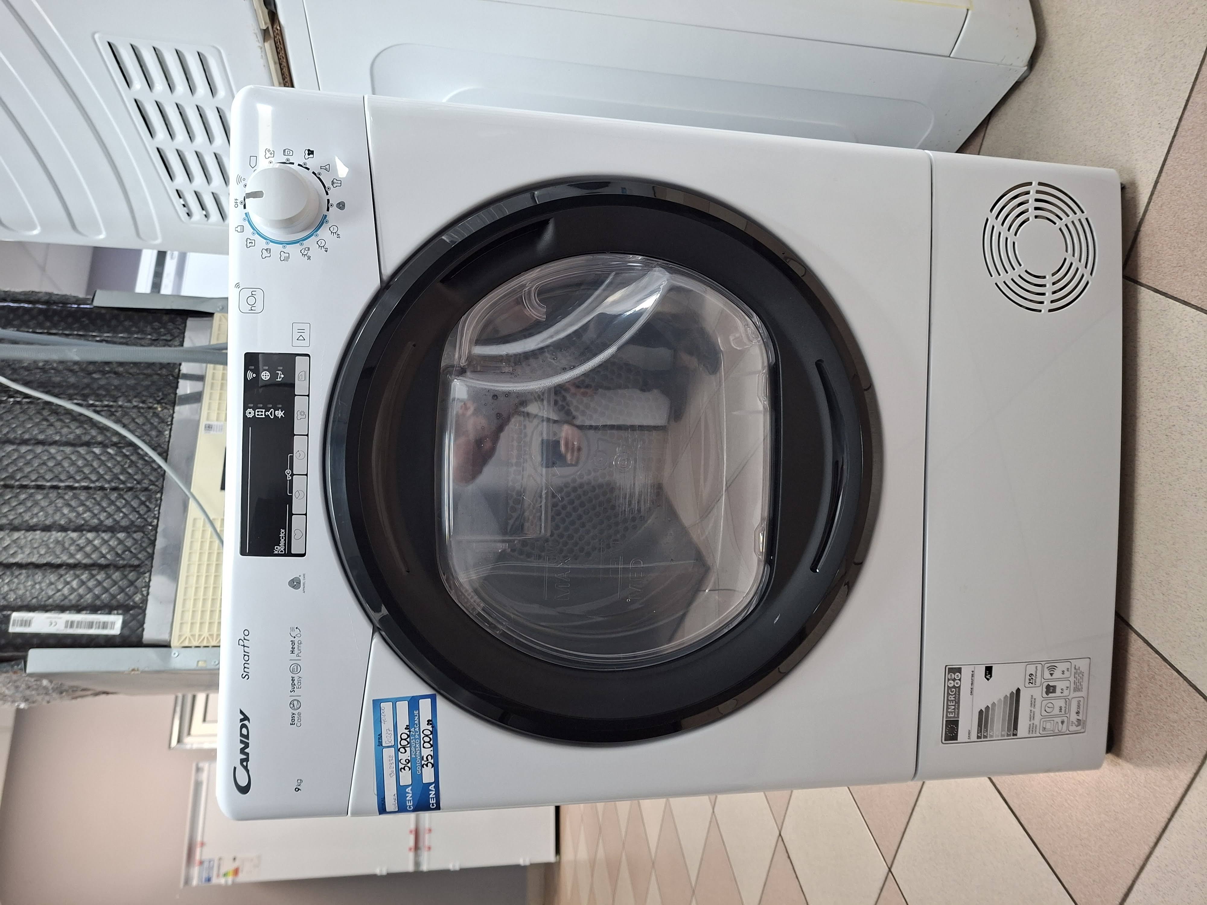 Mašina za sušenje veša Candy CROE H9A2TBE-S , 9 kg.