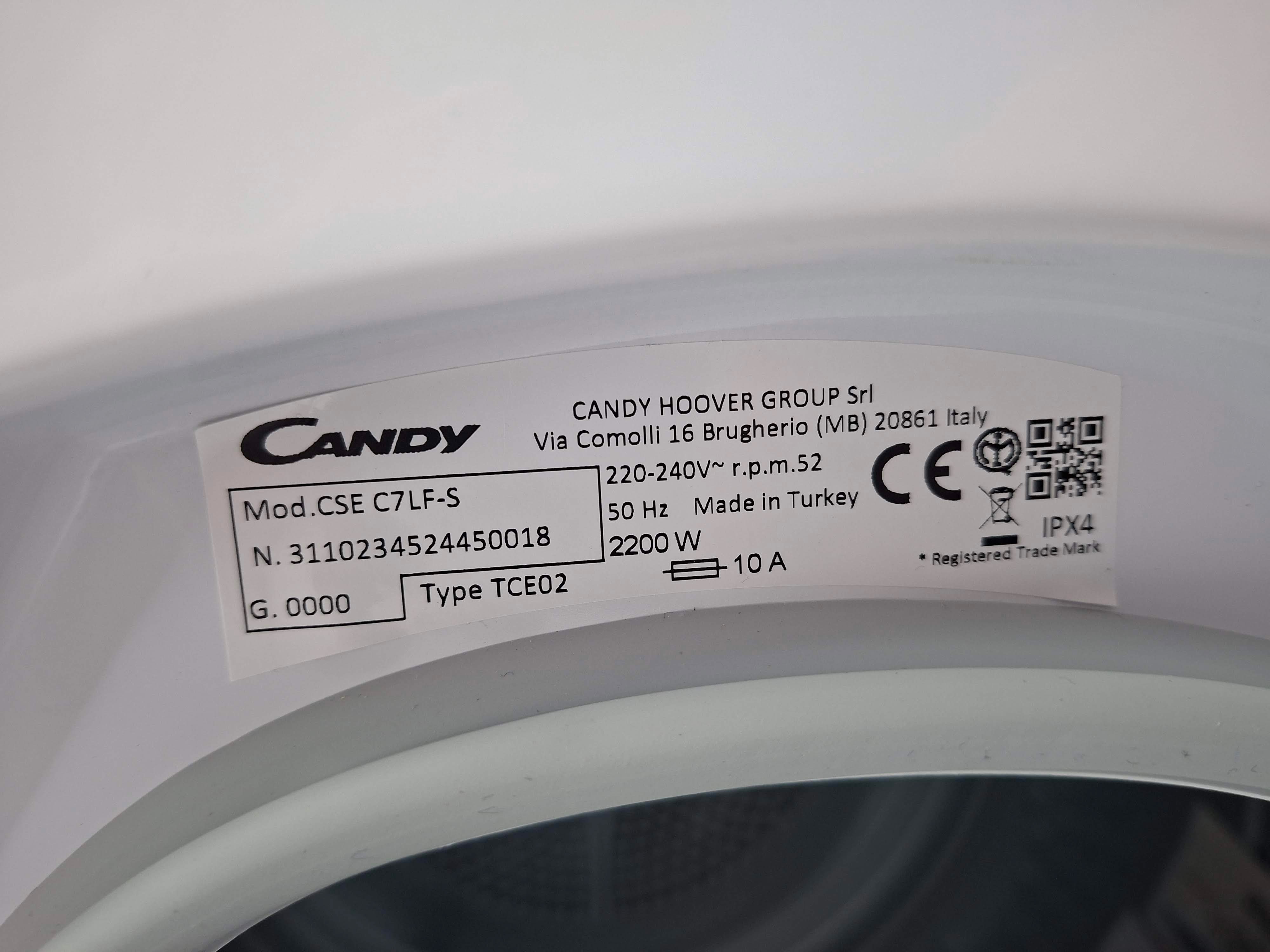 Mašina za sušenje veša Candy CSE C7LF-S (2) , 7 kg
