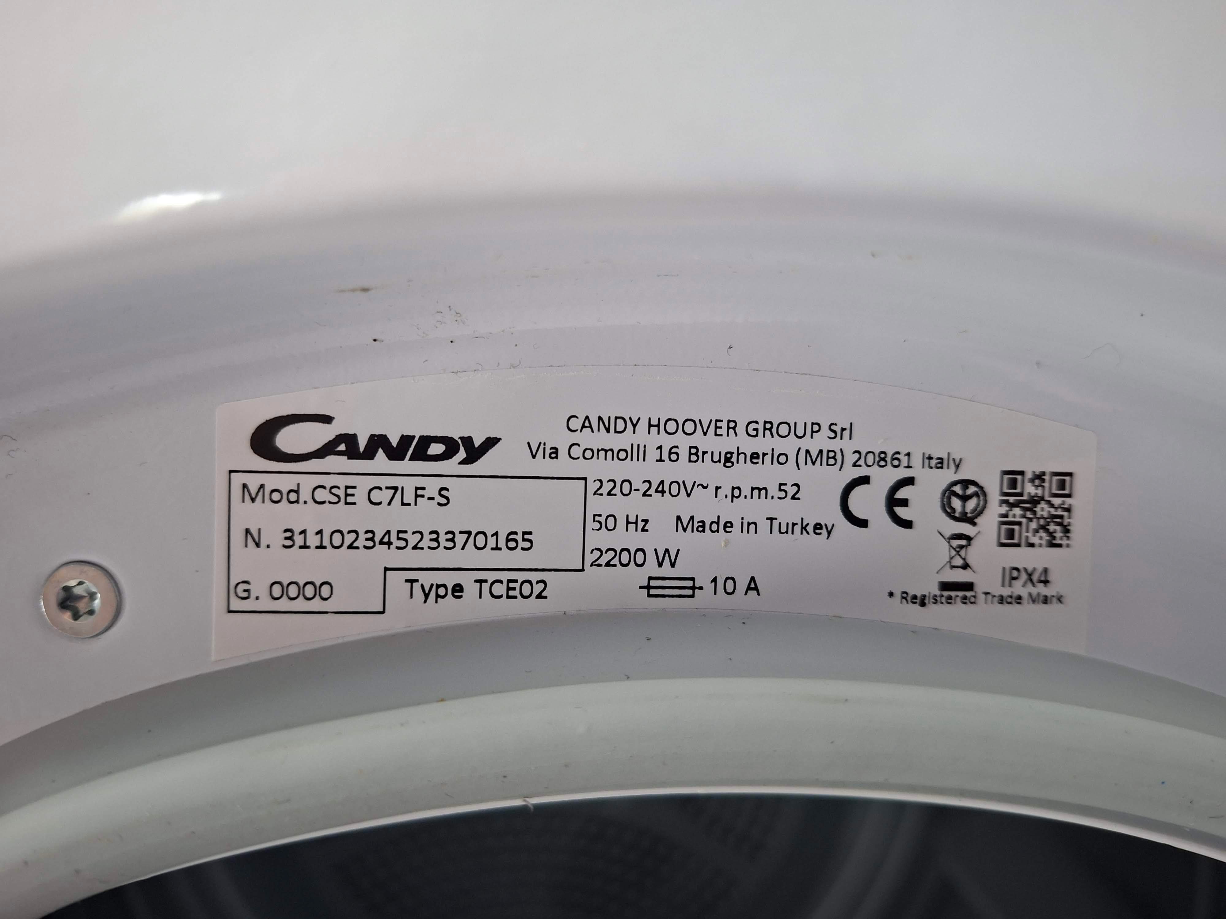 Mašina za sušenje veša Candy CSE C7LF-S , 7 kg