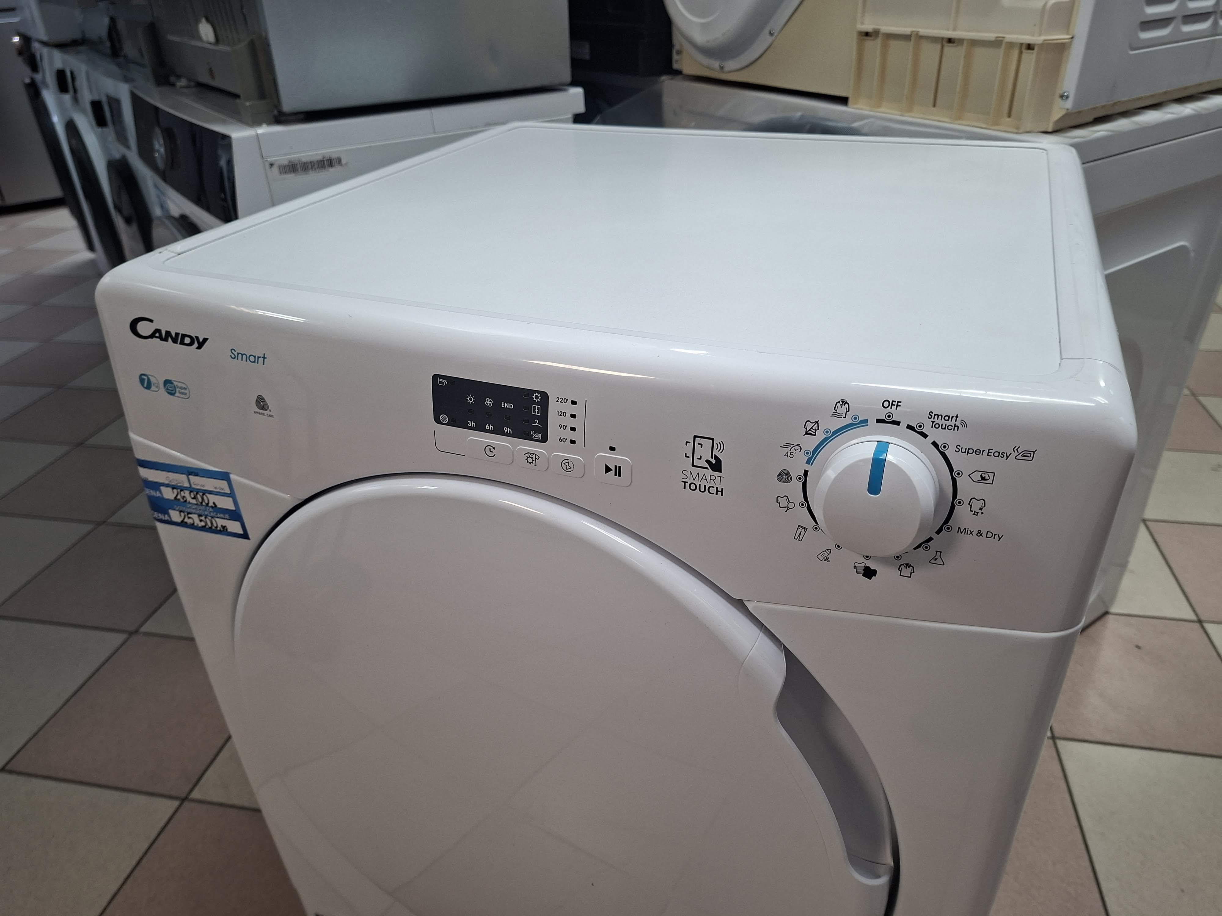 Mašina za sušenje veša Candy CSE C7LF-S , 7 kg