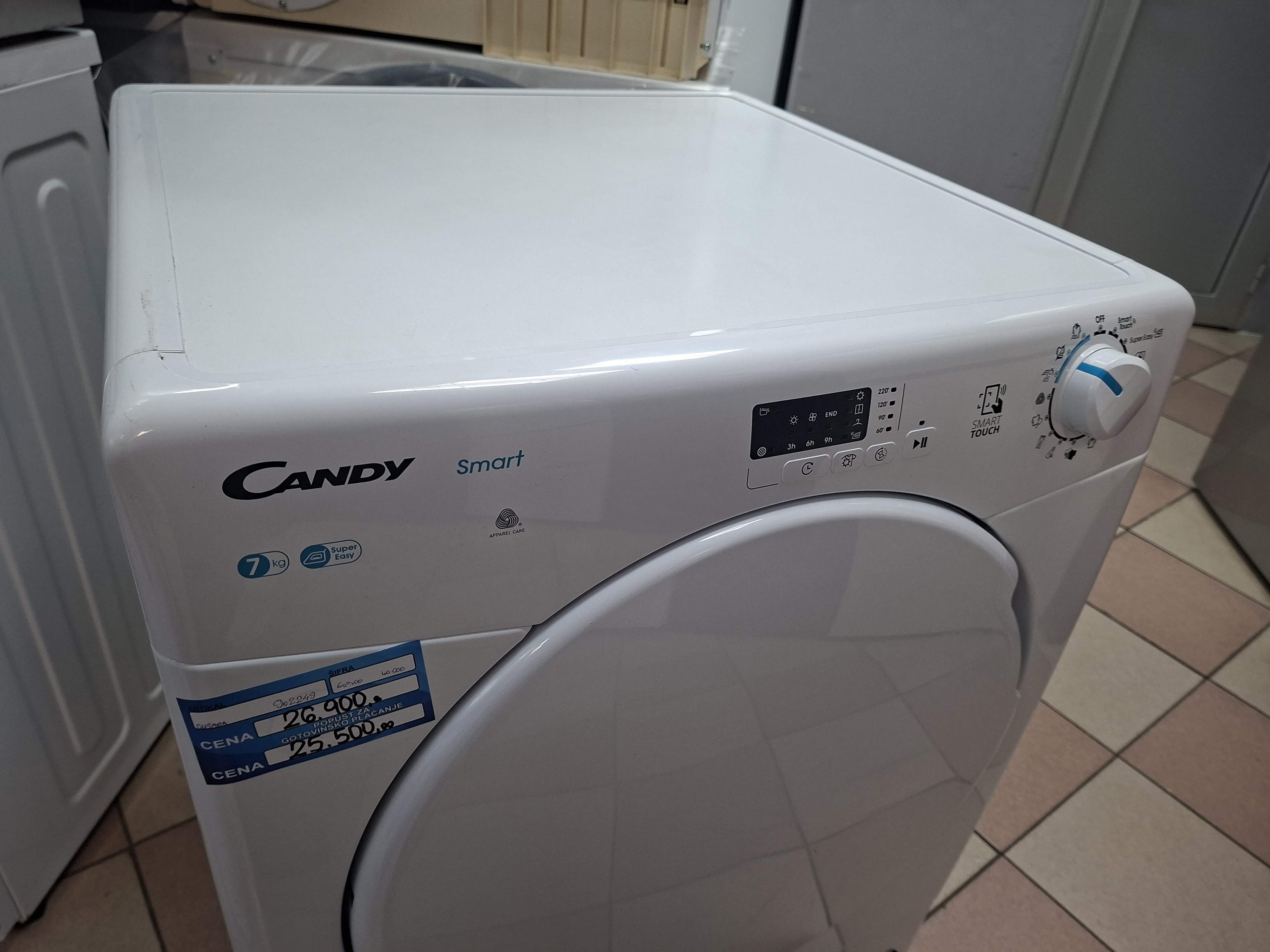 Mašina za sušenje veša Candy CSE C7LF-S , 7 kg