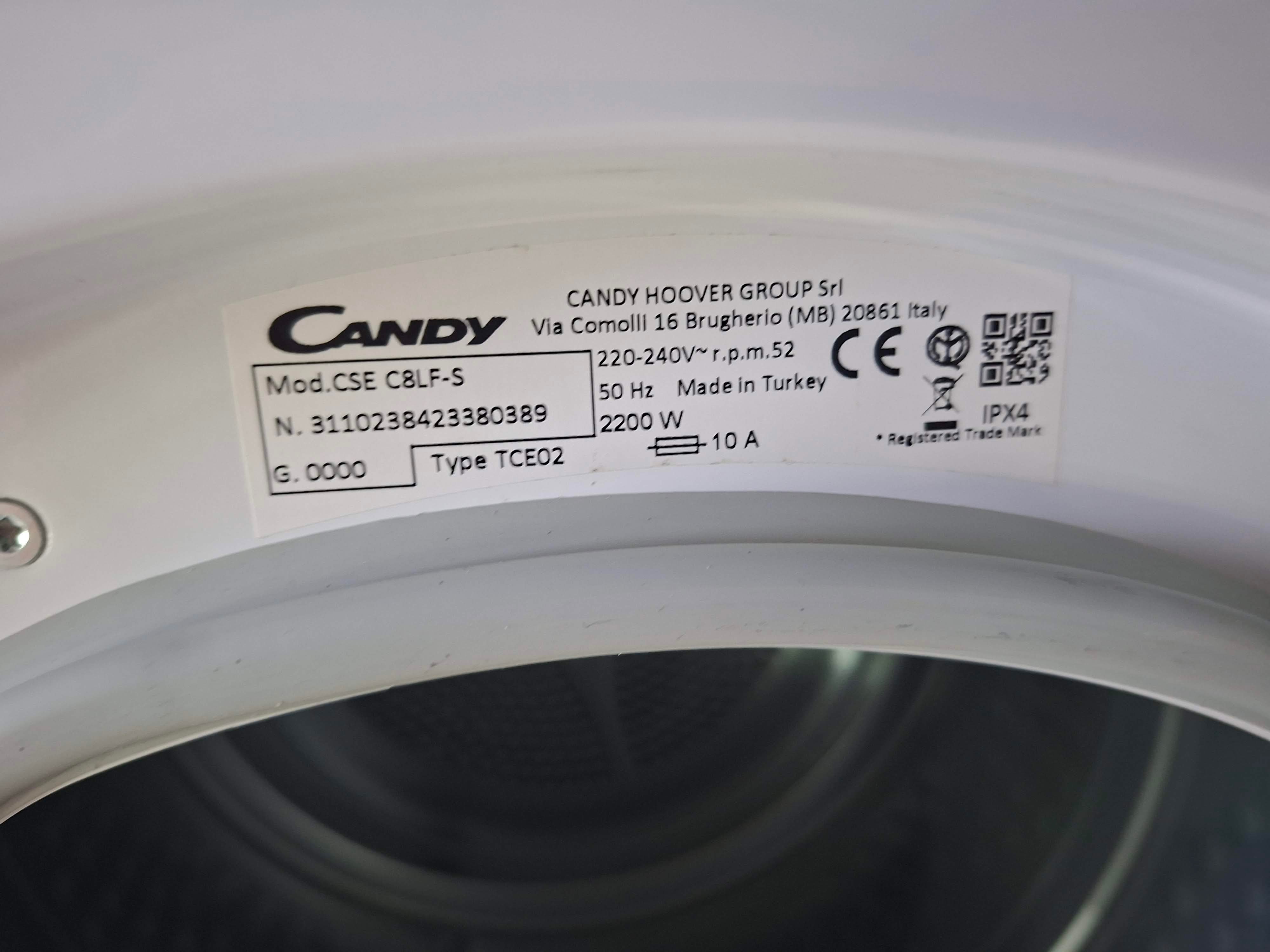 Mašina za sušenje veša Candy CSE C8LF-S , 8kg