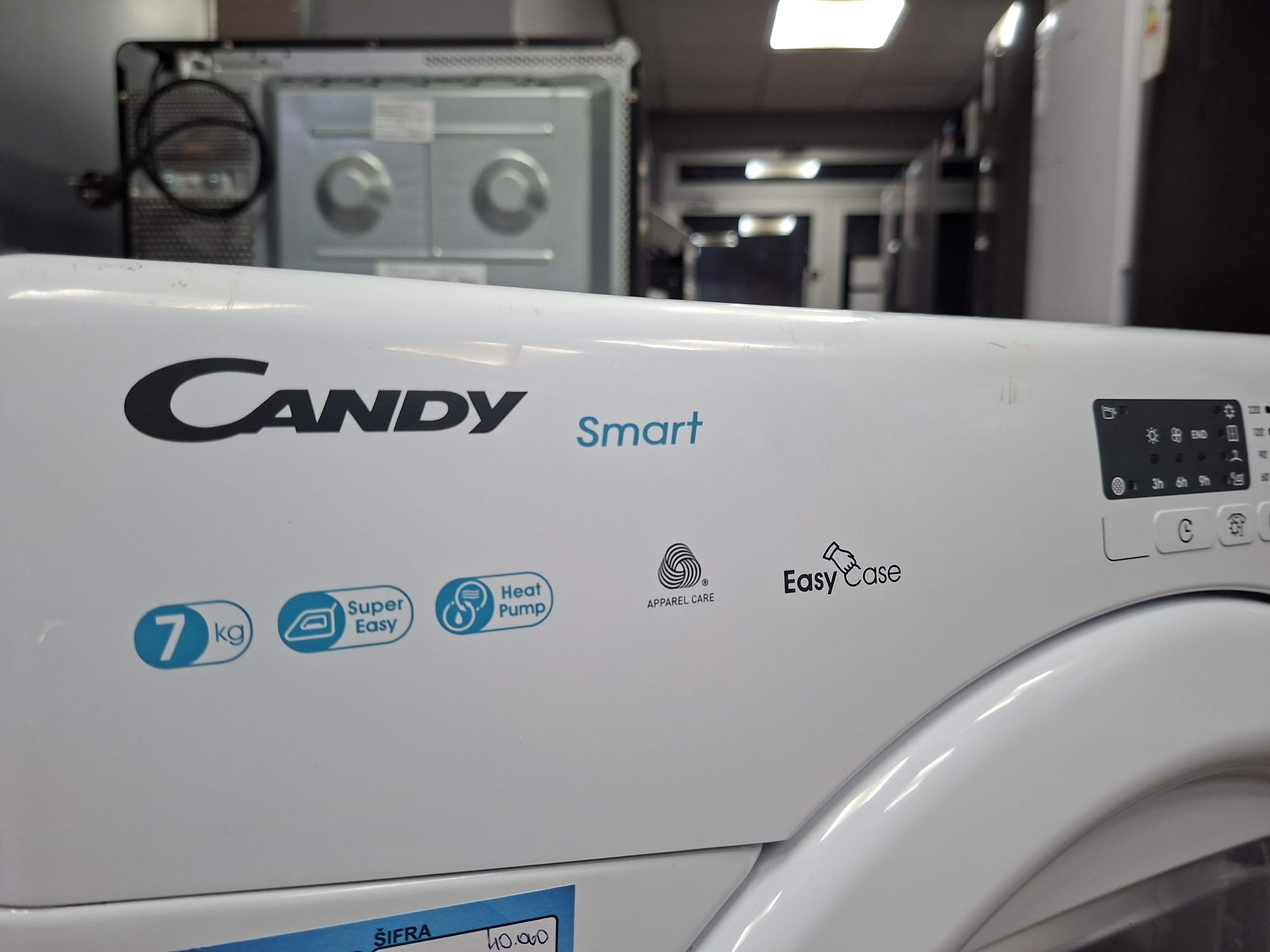 Mašina za sušenje veša Candy CSE H7A2LE-S, 7kg