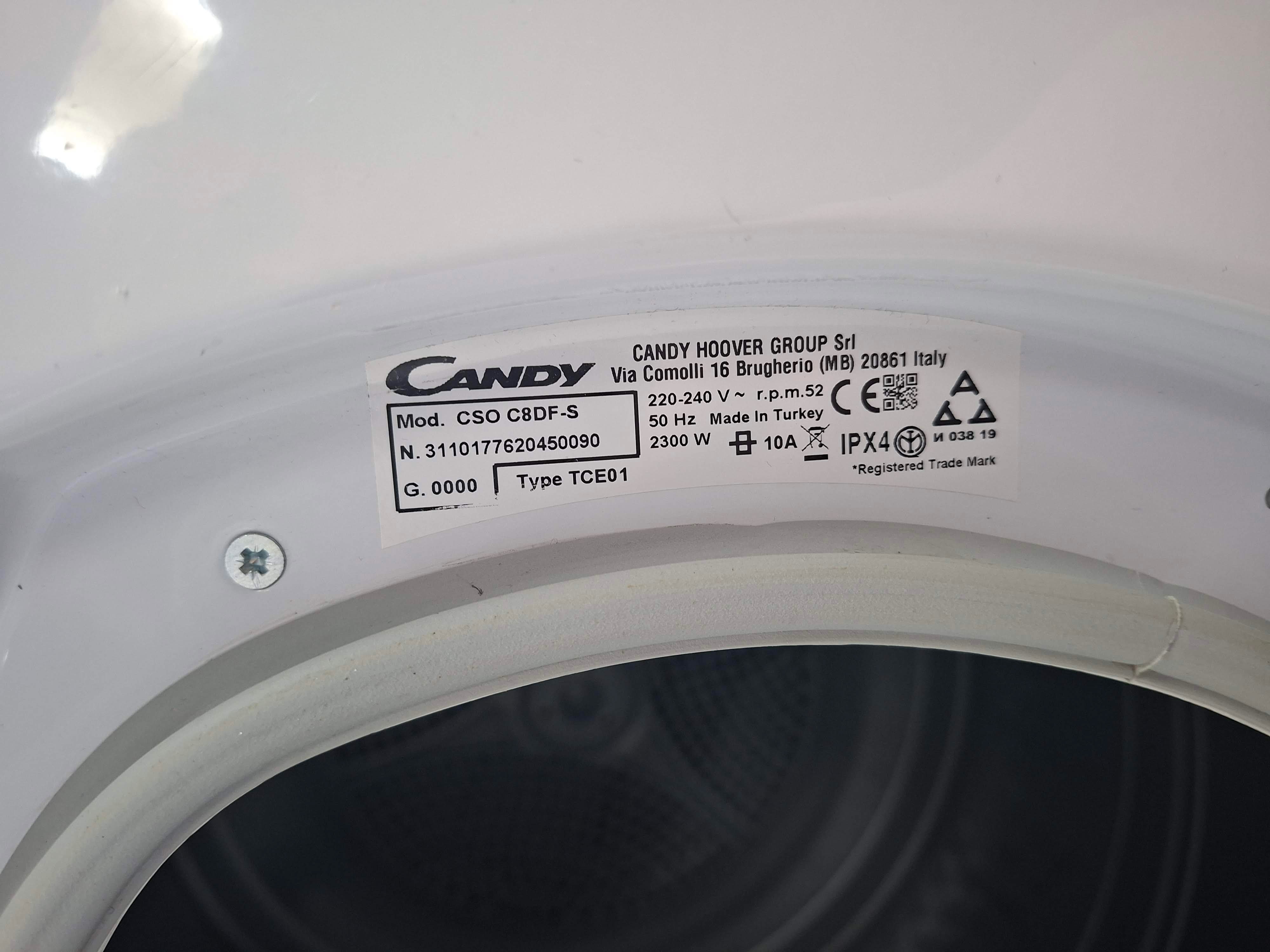 Mašina za sušenje veša Candy CSO C8DF-S, 8kg