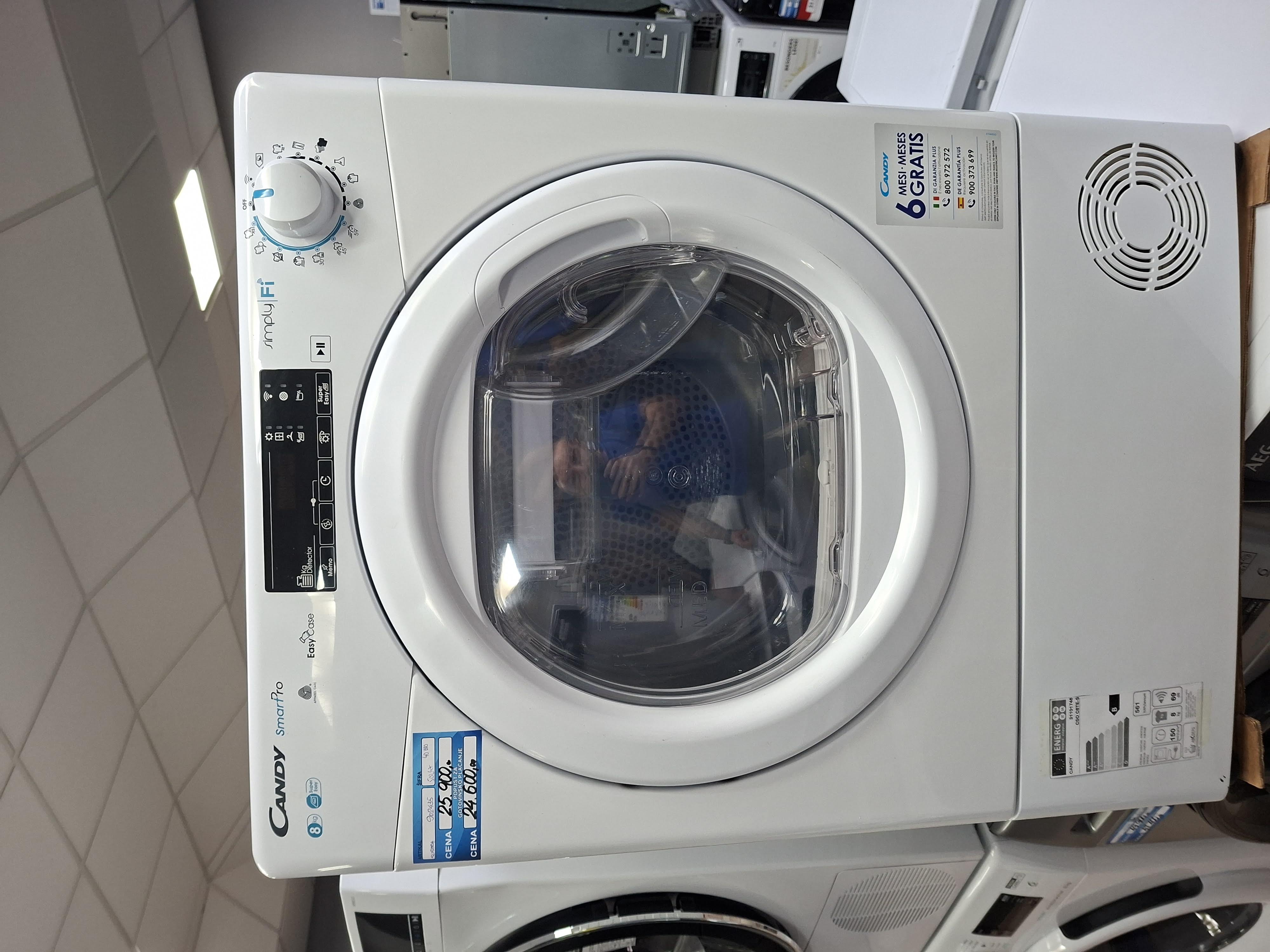 Mašina za sušenje veša Candy CSO C8TE-S, 8kg