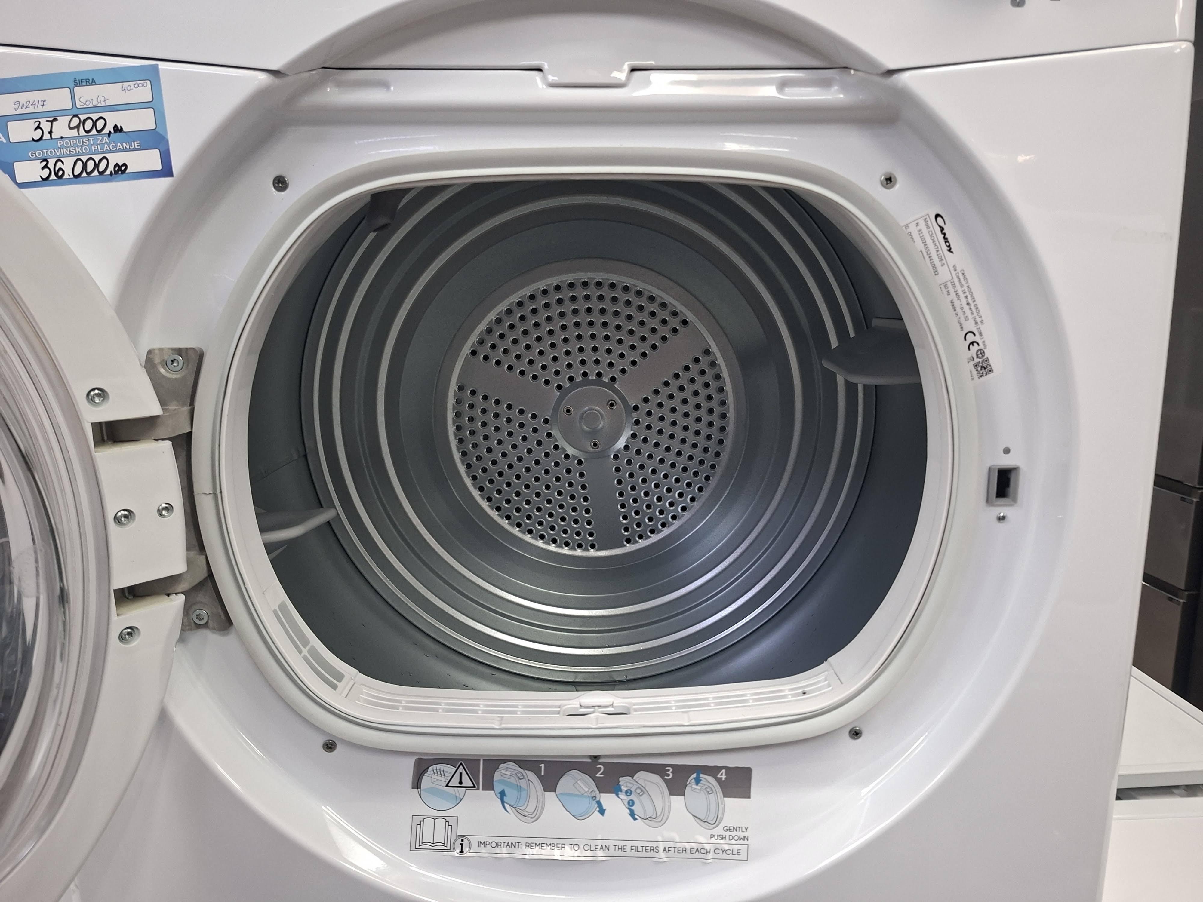 Mašina za sušenje veša Candy CSO4 H7A1DE-S , 7kg