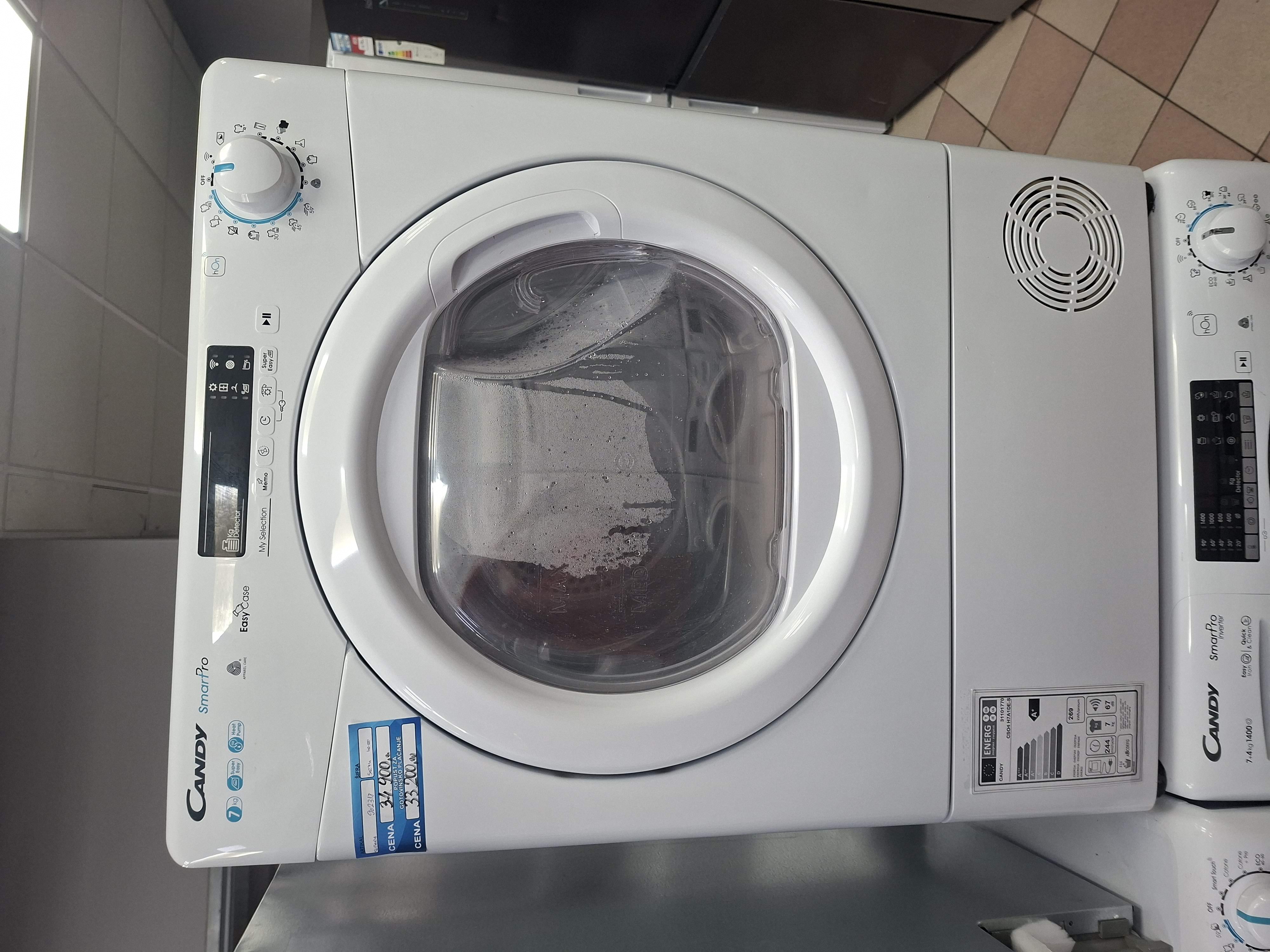 Mašina za sušenje veša Candy CSO4 H7A1DE-S , 7kg, slim