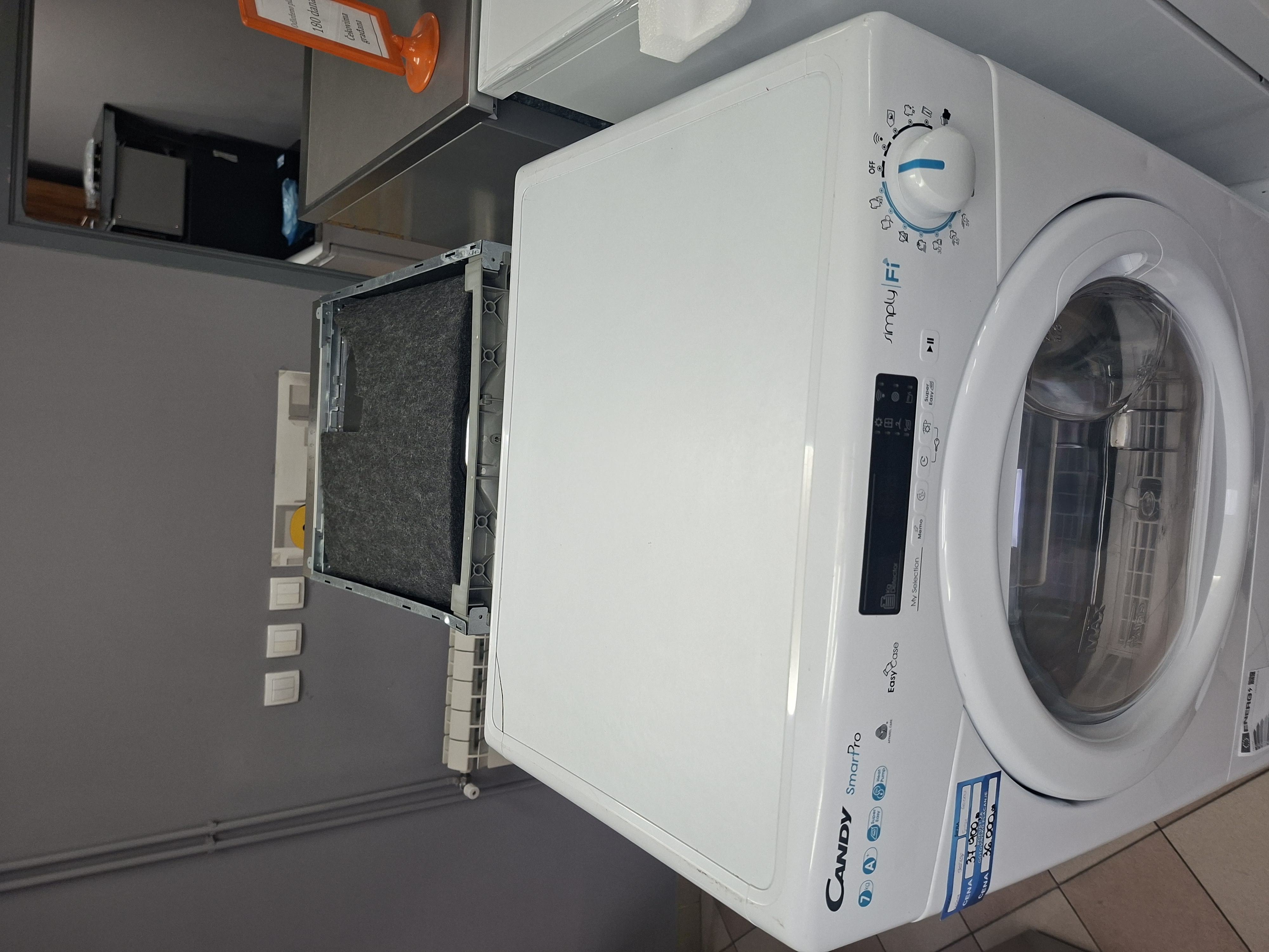 Mašina za sušenje veša Candy CSO4 H7A1DE-S , 7kg, slim