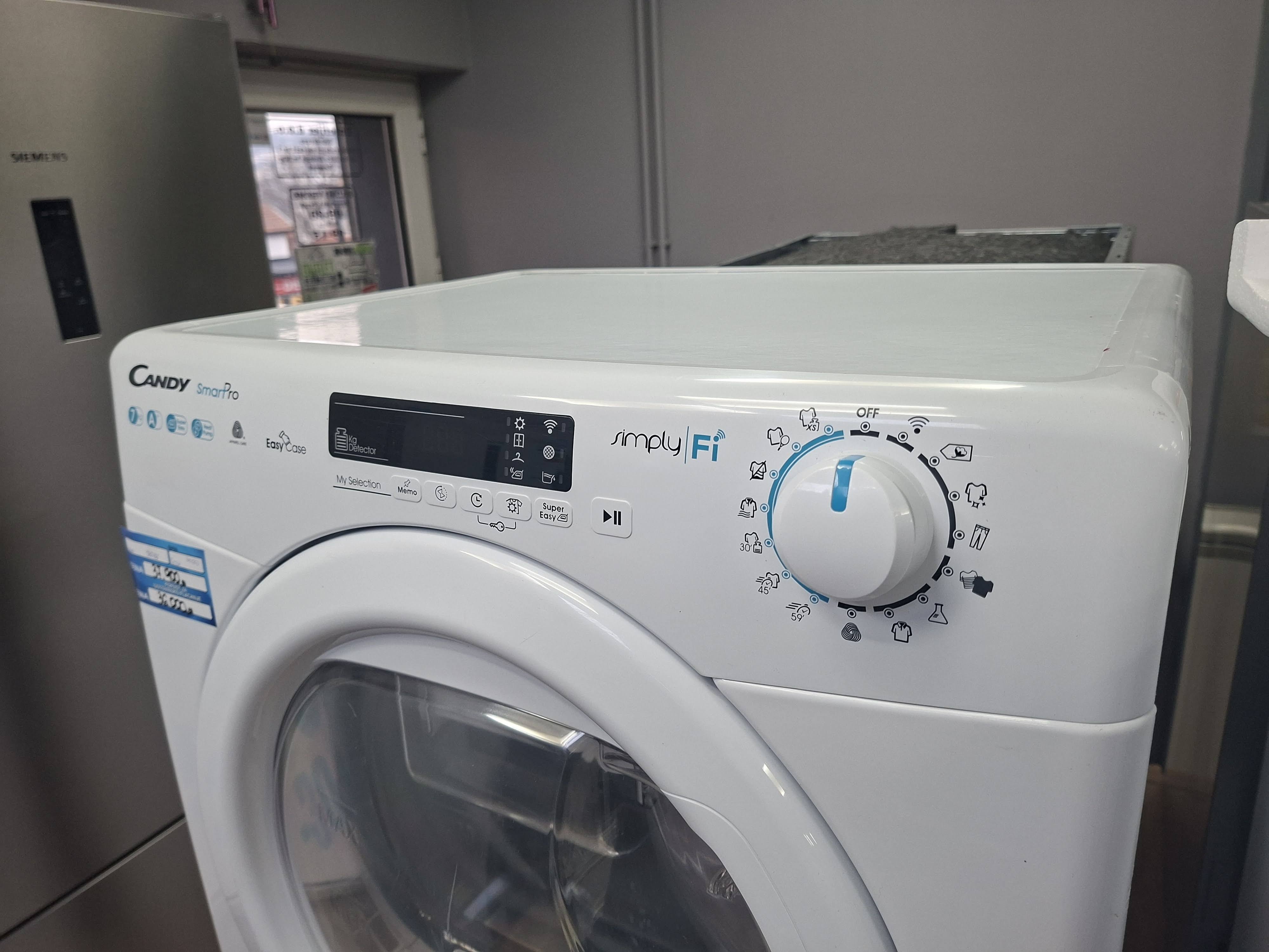 Mašina za sušenje veša Candy CSO4 H7A1DE-S , 7kg, slim