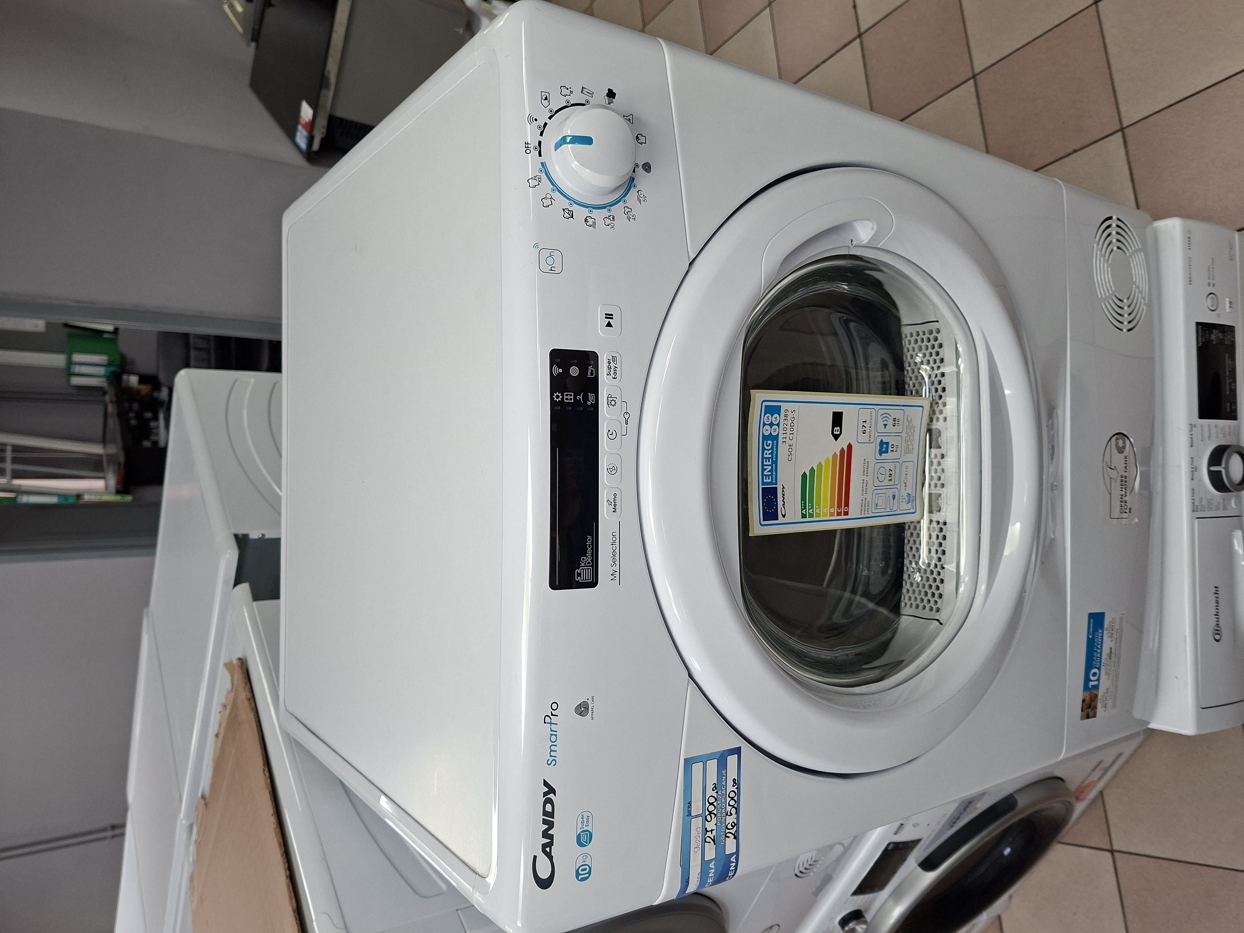Mašina za sušenje veša Candy CSOE C10DG-S , 10 kg