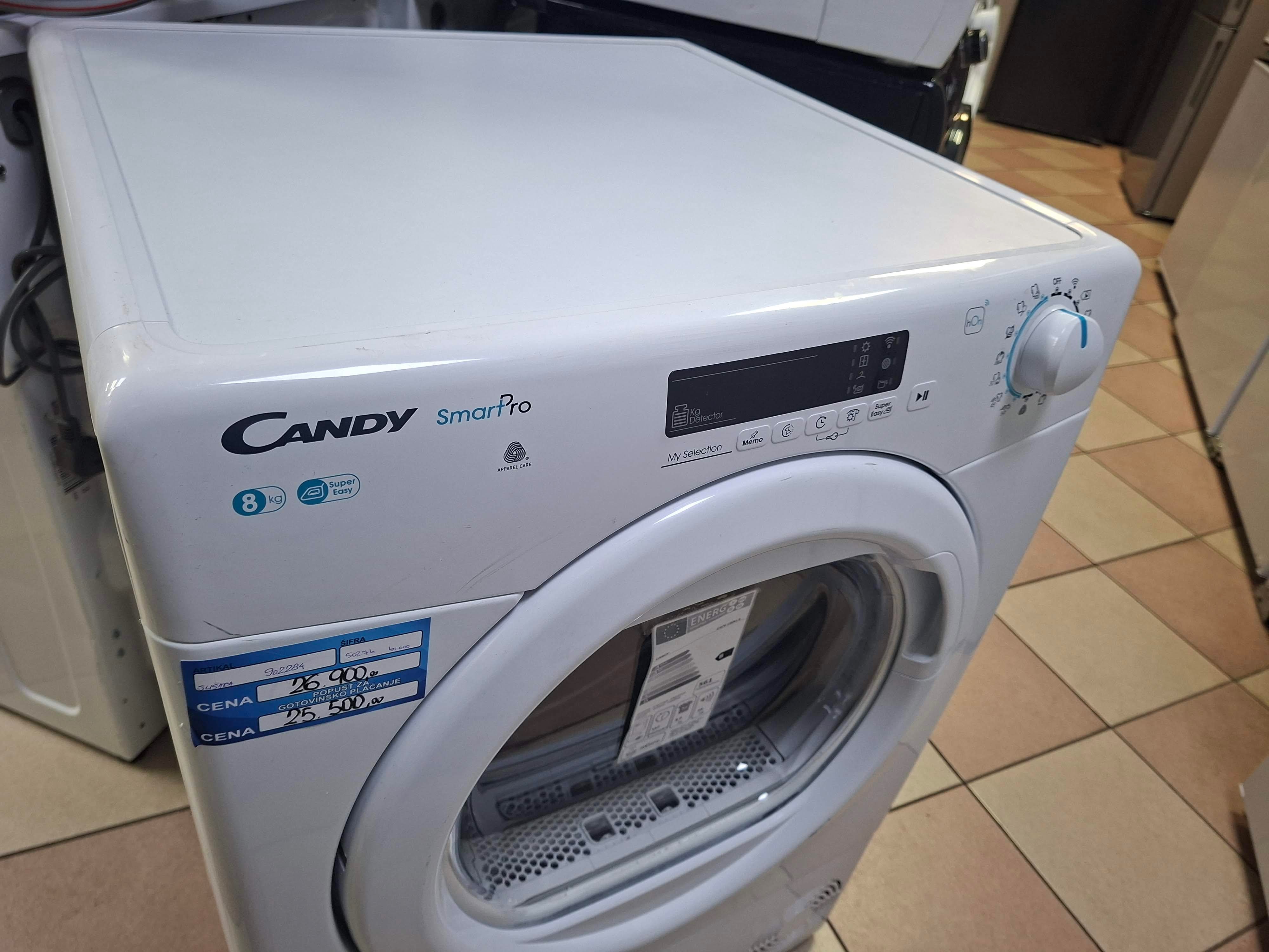 Mašina za sušenje veša Candy CSOE C8DG-S , 8 kg