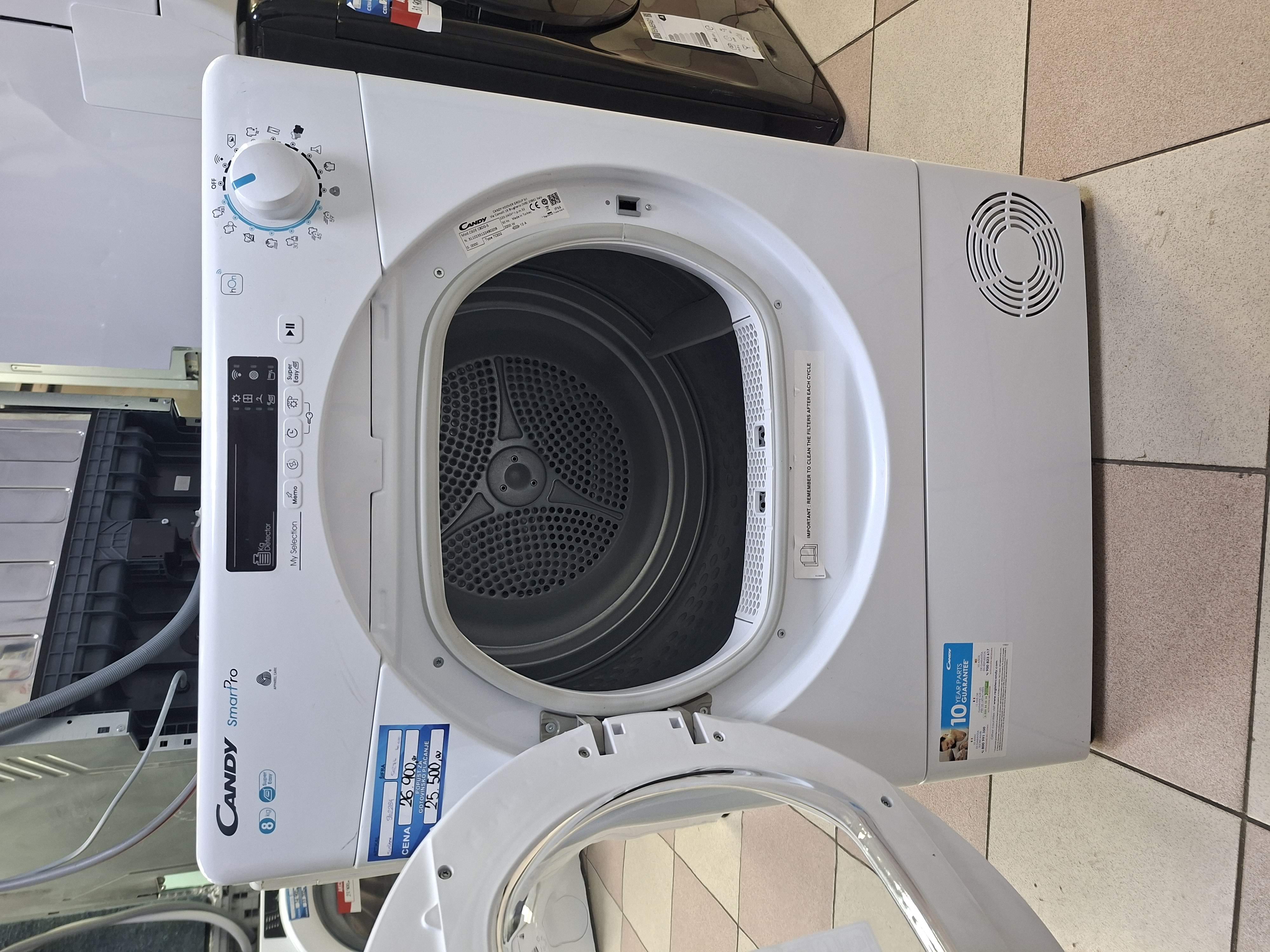 Mašina za sušenje veša Candy CSOE C8DG-S , 8 kg