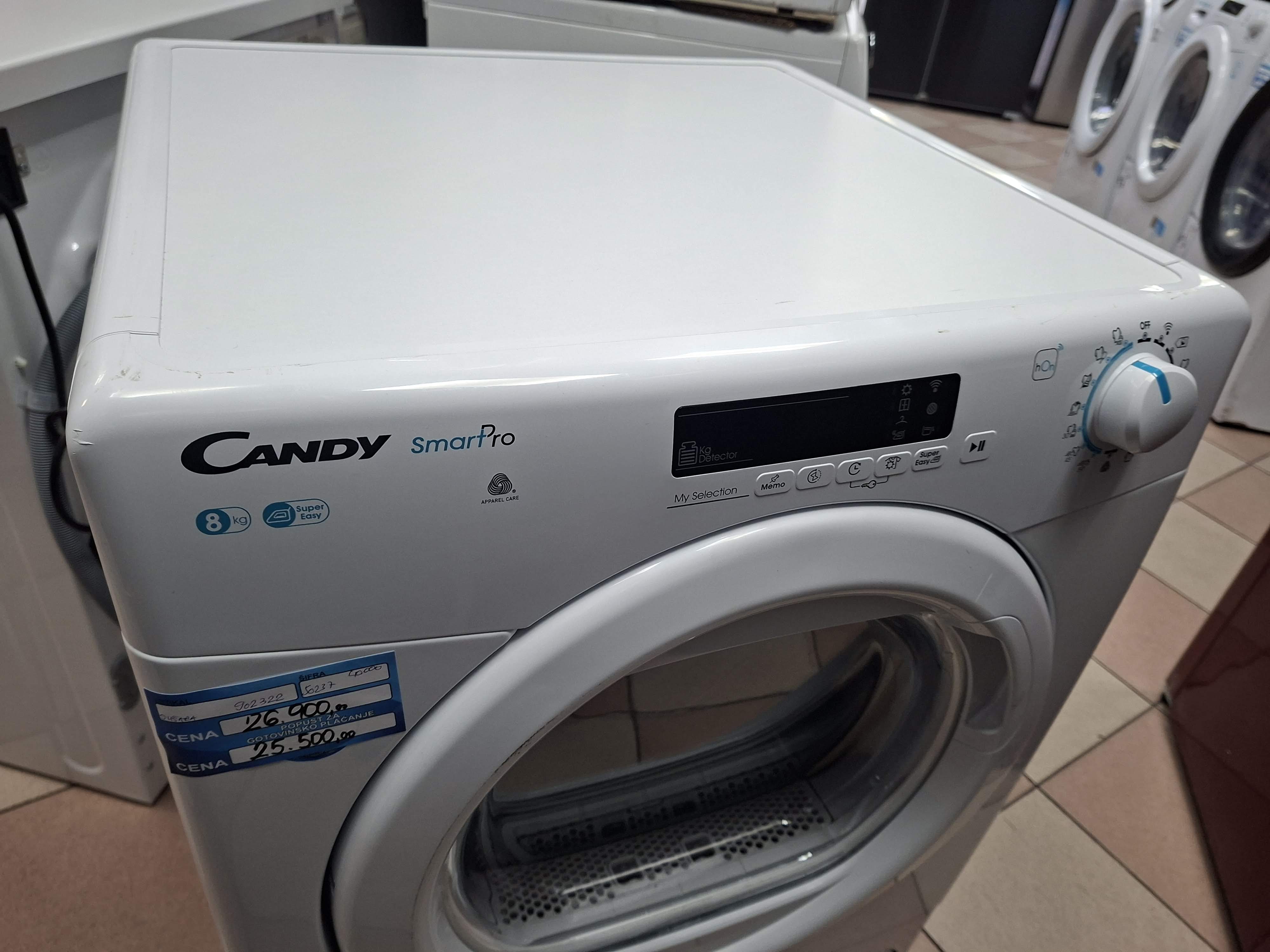 Mašina za sušenje veša Candy CSOE C8DG-S , 8 kg