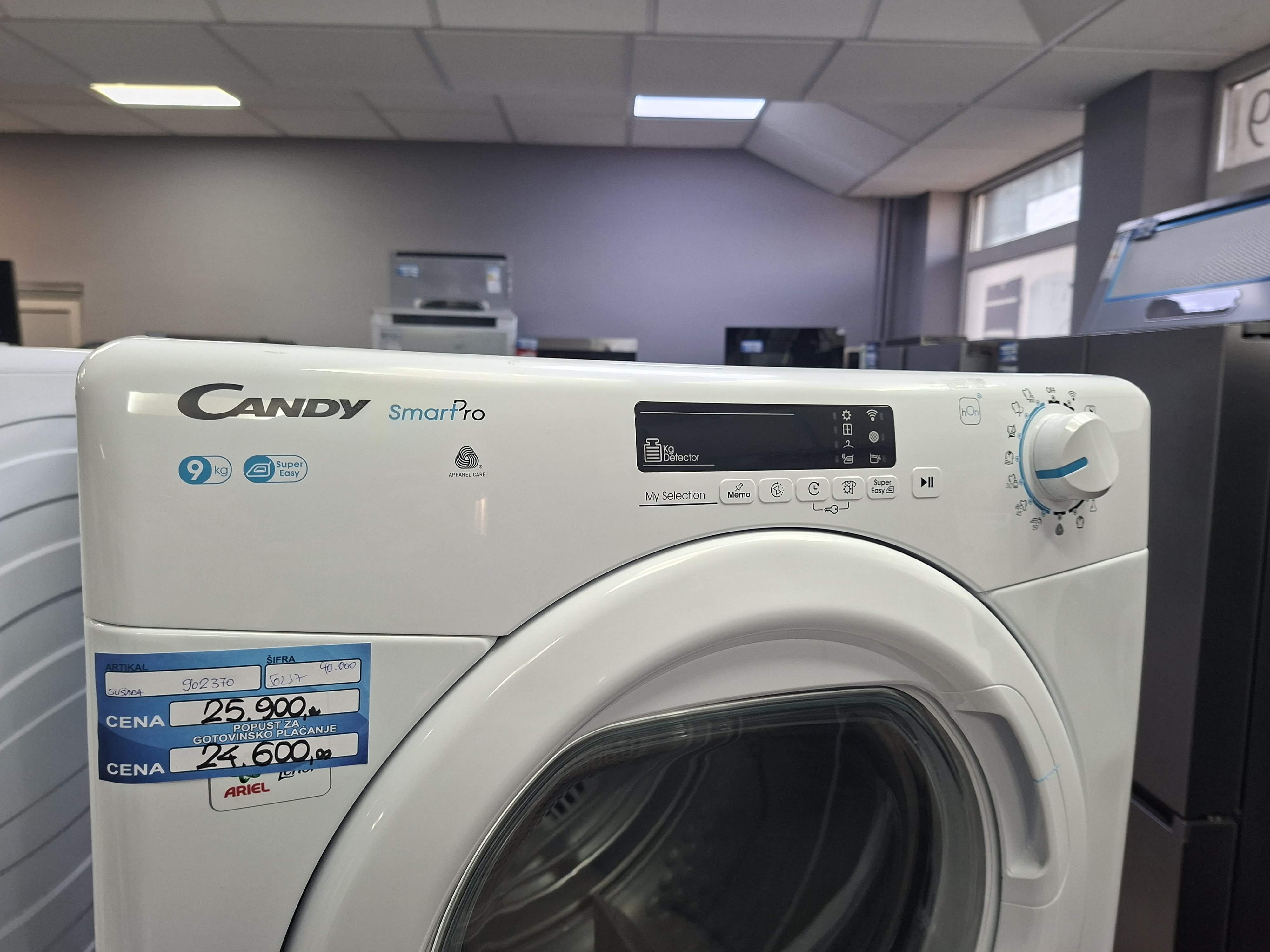 Mašina za sušenje veša Candy CSOE C9DG-S , 9 kg