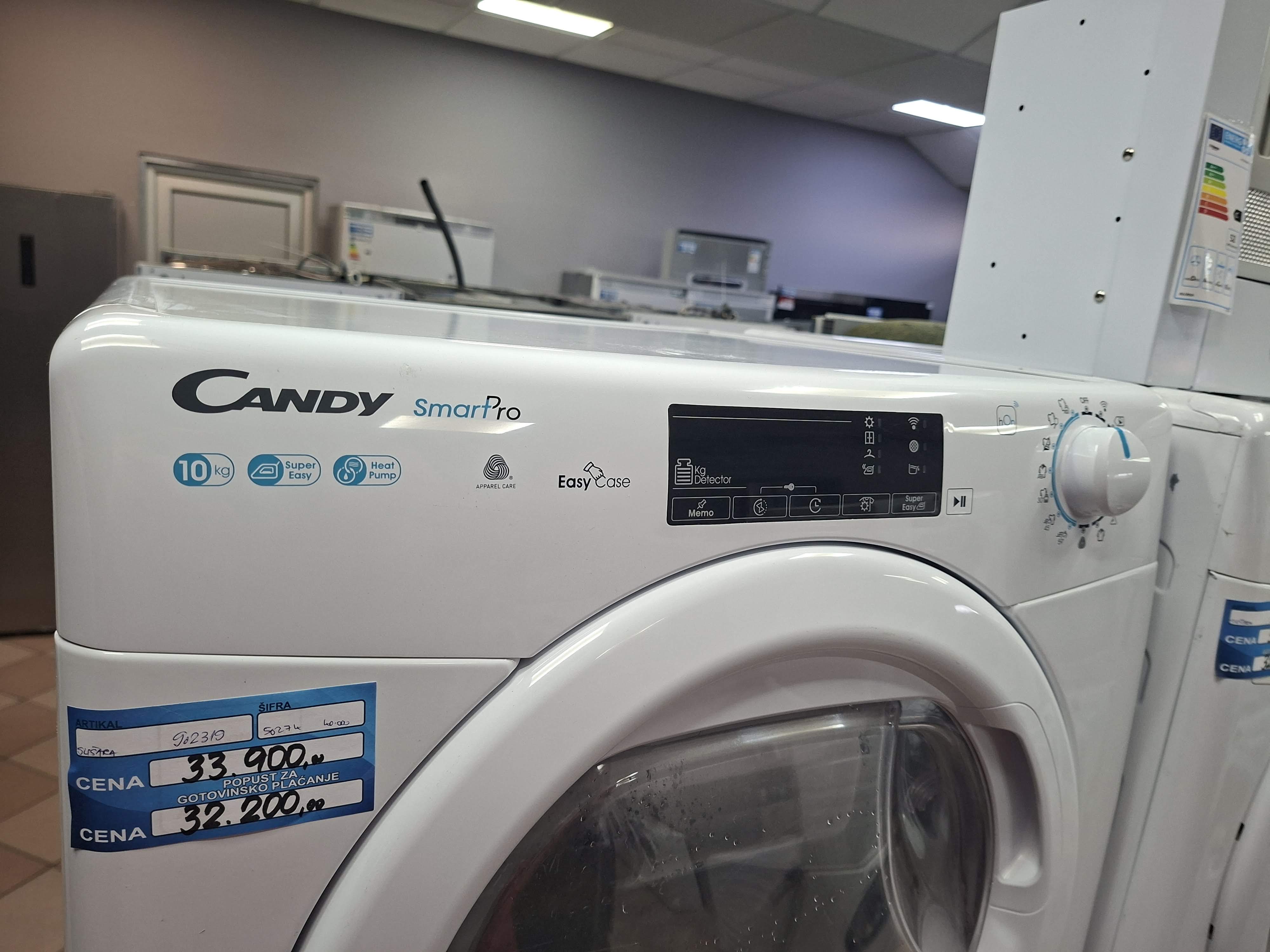 Mašina za sušenje veša Candy CSOE H10A2TE-S , 10kg