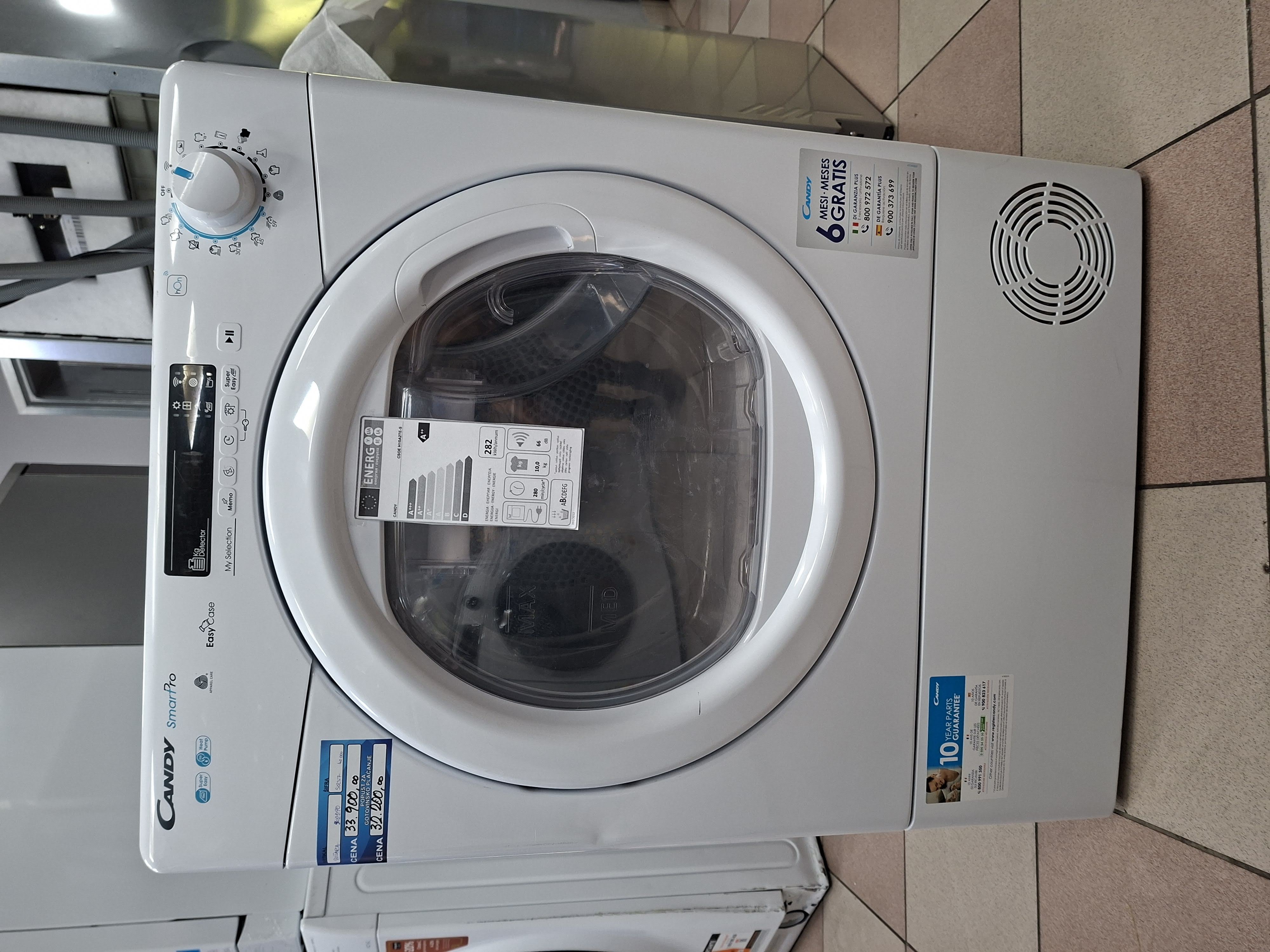 Mašina za sušenje veša Candy CSOE H10A2TE-S , 10kg