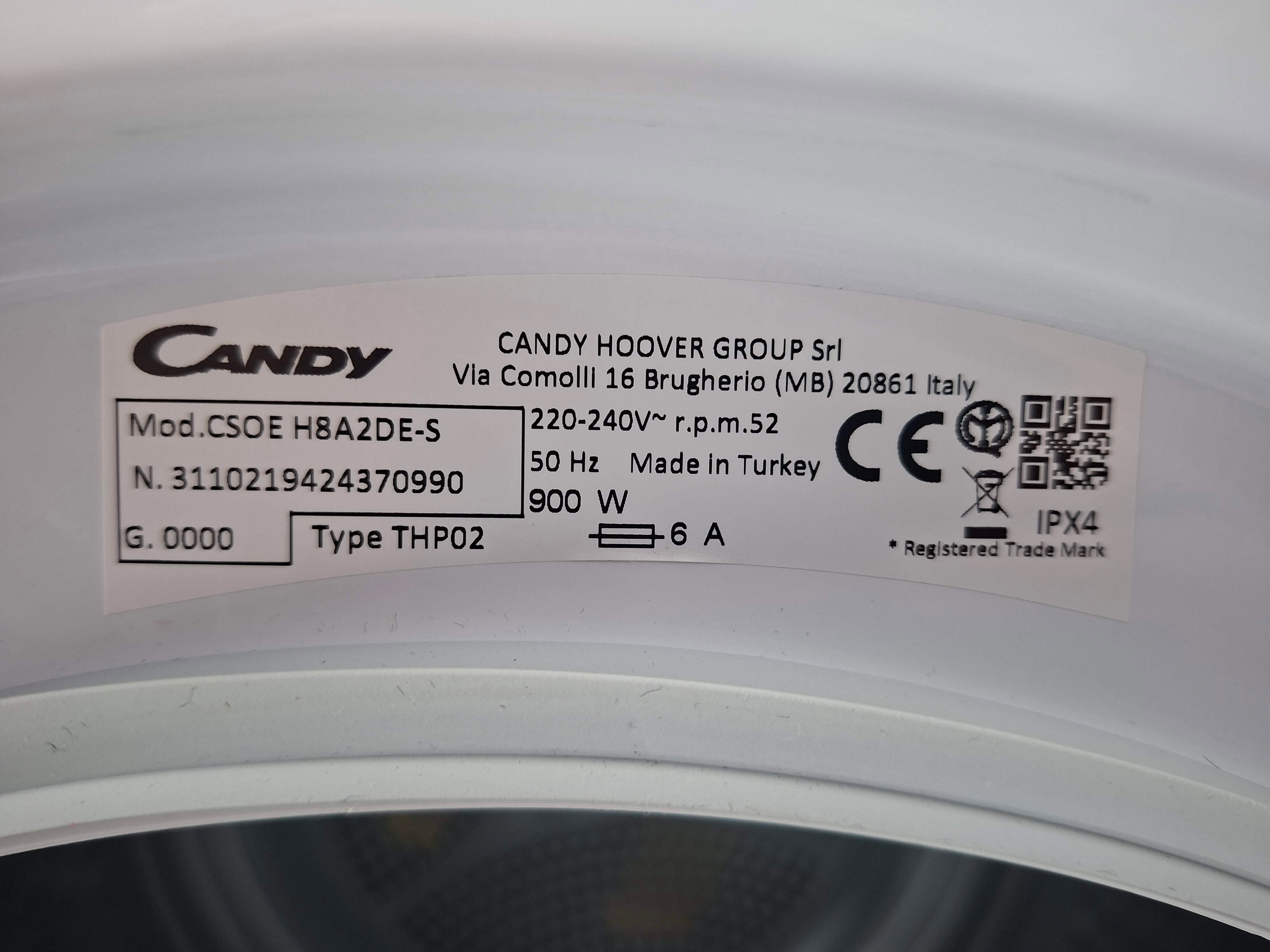 Mašina za sušenje veša Candy CSOE H8A2DE-S (2) , 8kg