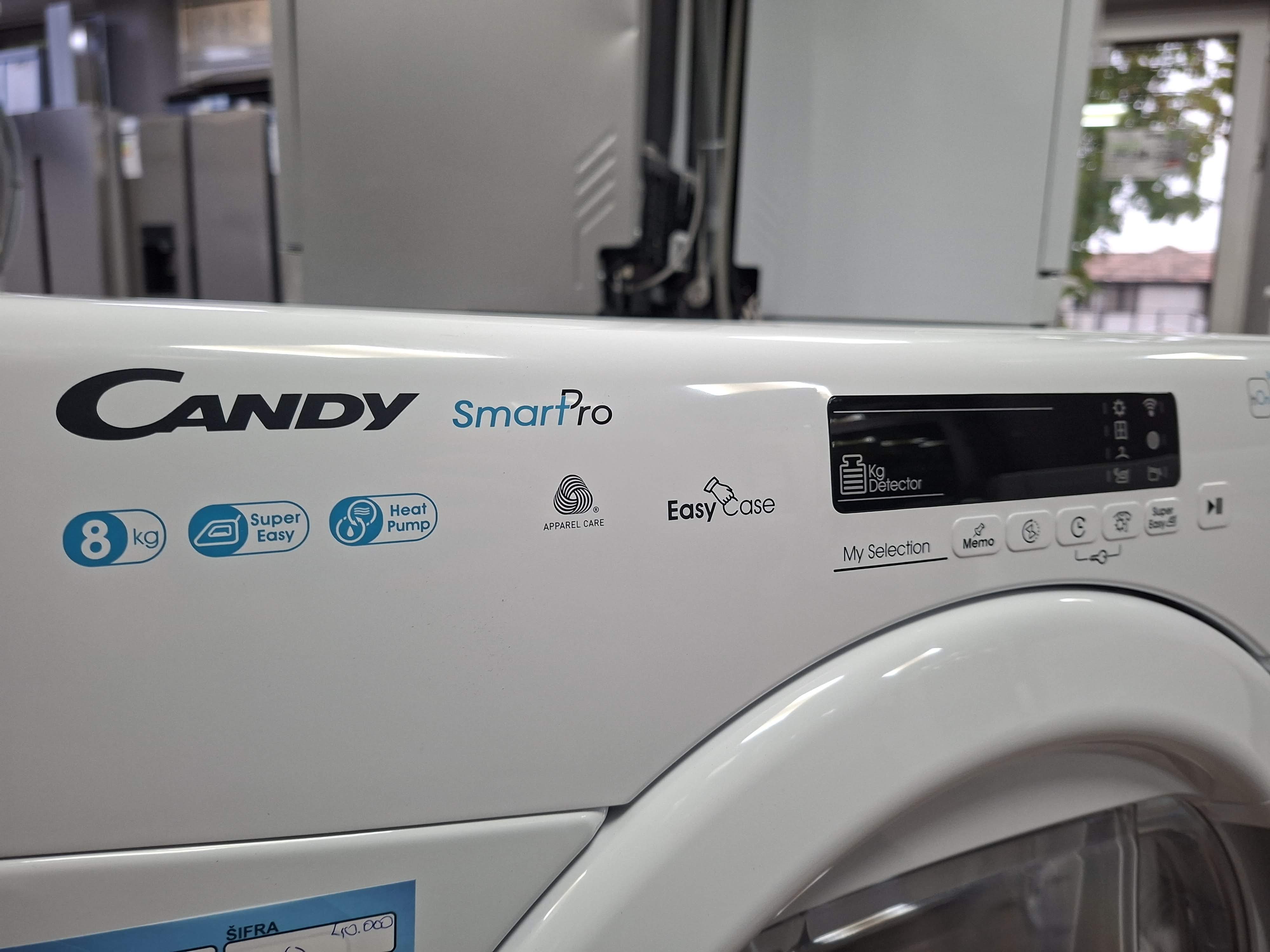 Mašina za sušenje veša Candy CSOE H8A2DE-S , 8kg