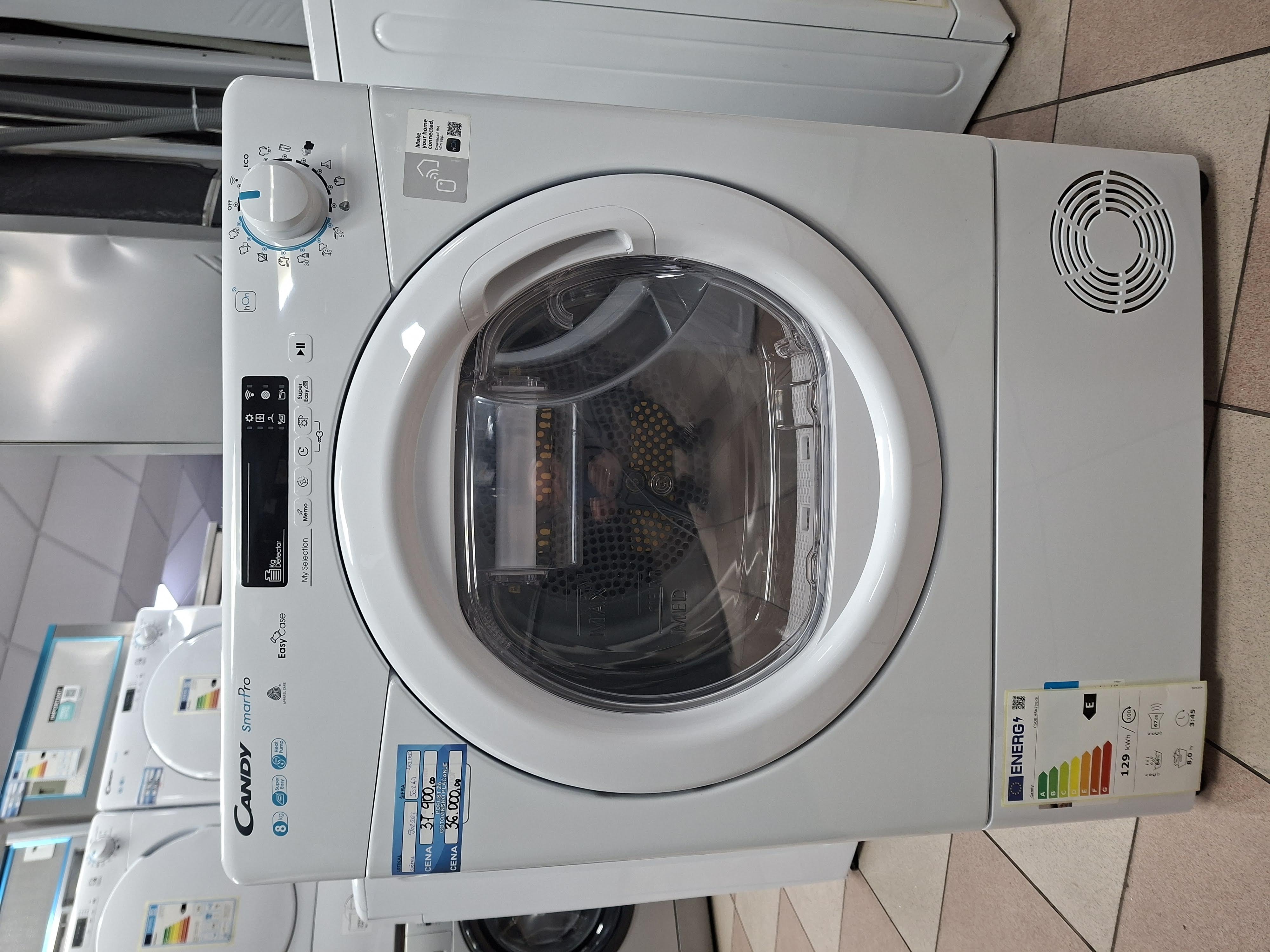 Mašina za sušenje veša Candy CSOE H8A2DE-S , 8kg