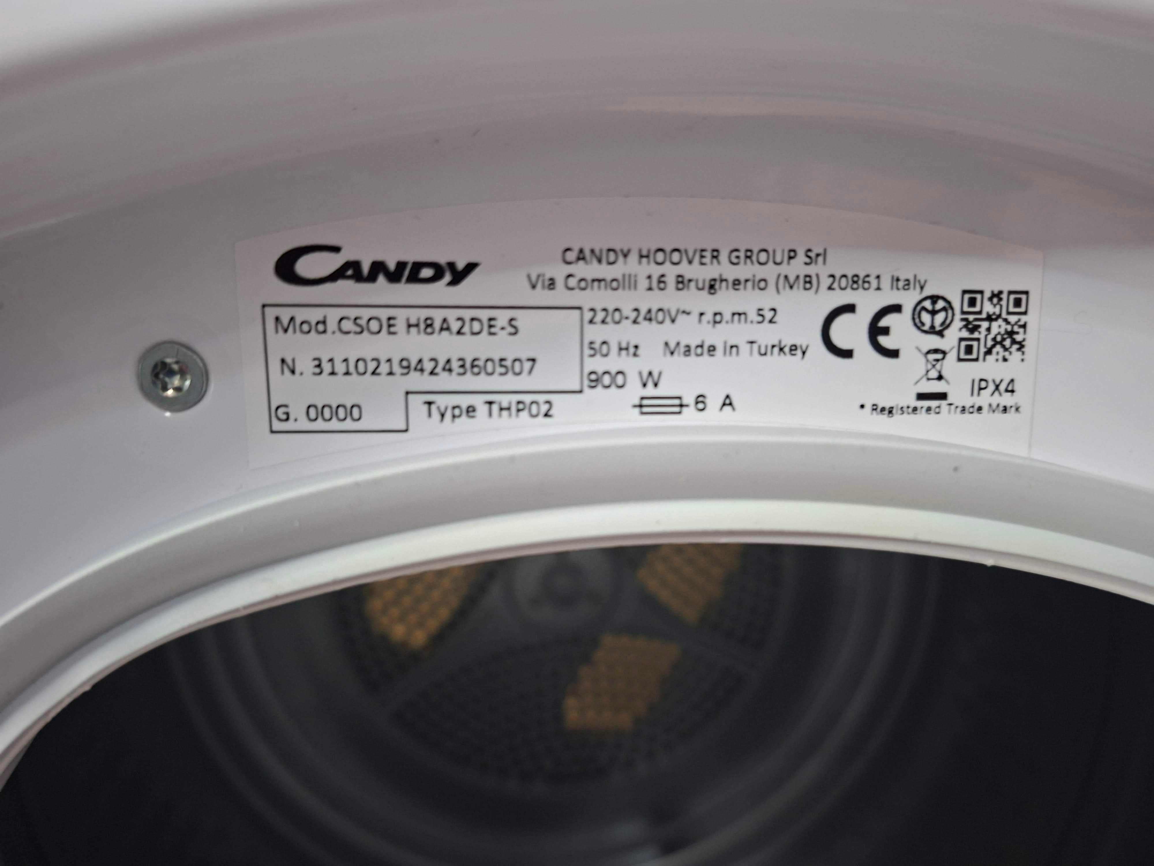 Mašina za sušenje veša Candy CSOE H8A2DE-S , 8kg