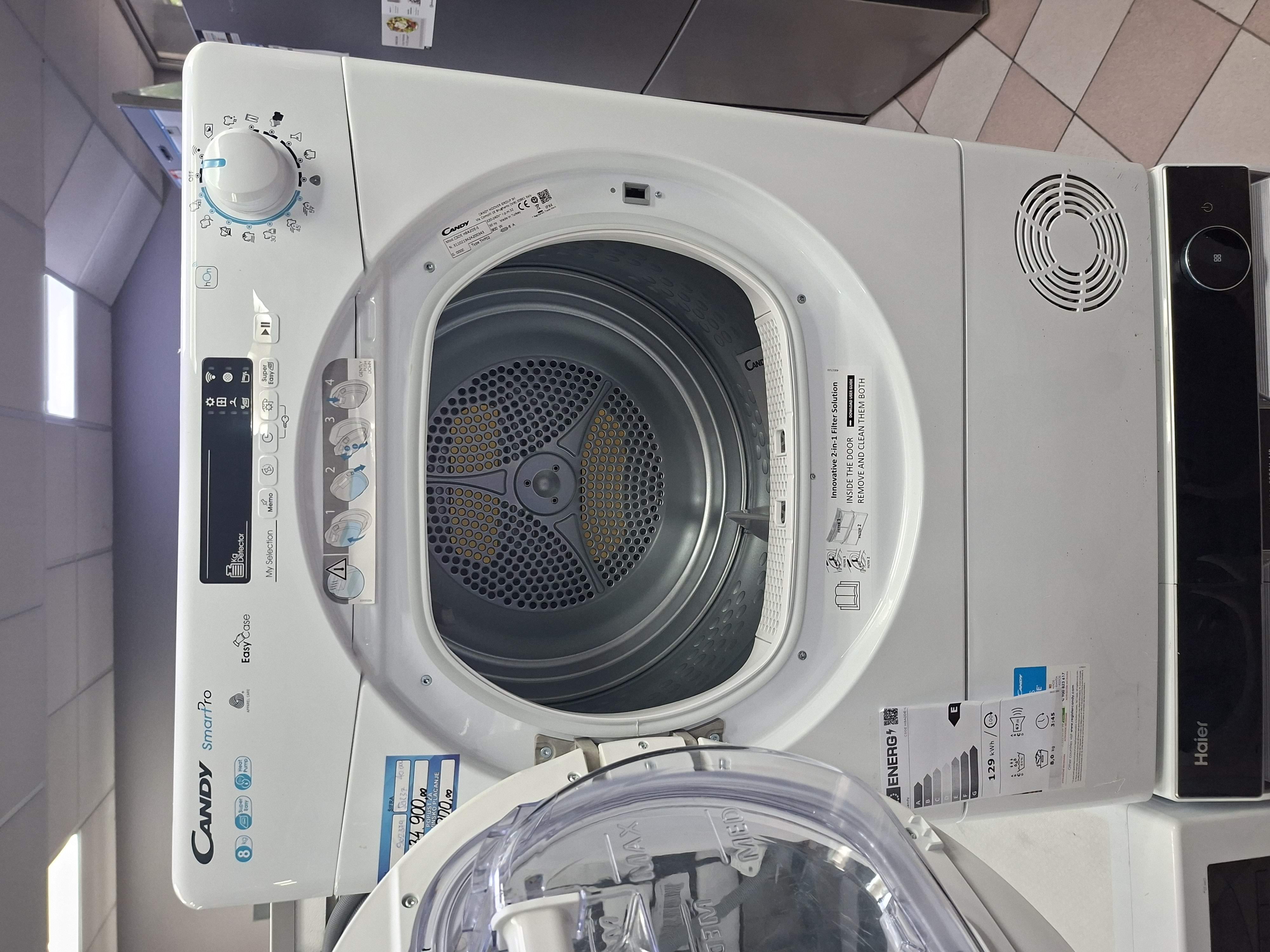 Mašina za sušenje veša Candy CSOE H8A2DE-S , 8kg
