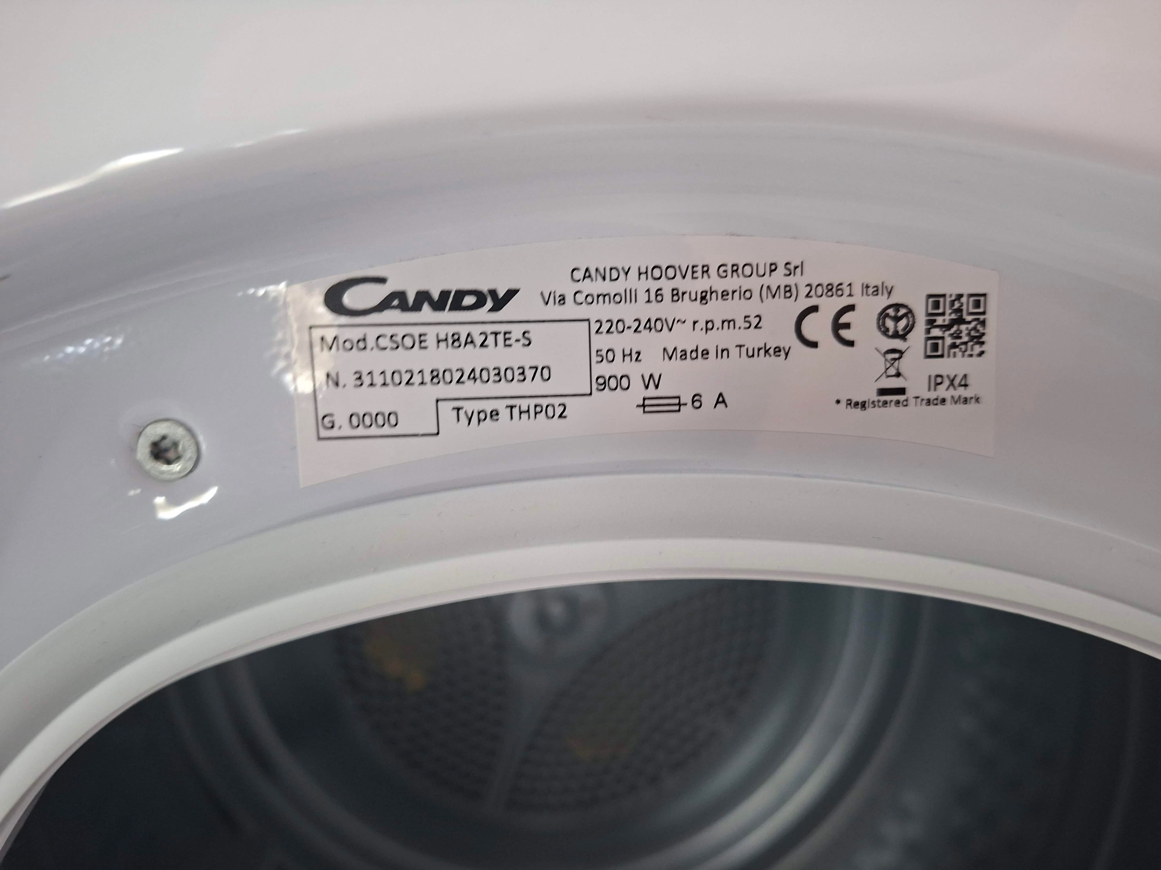 Mašina za sušenje veša Candy CSOE H8A2TE-S , 8kg