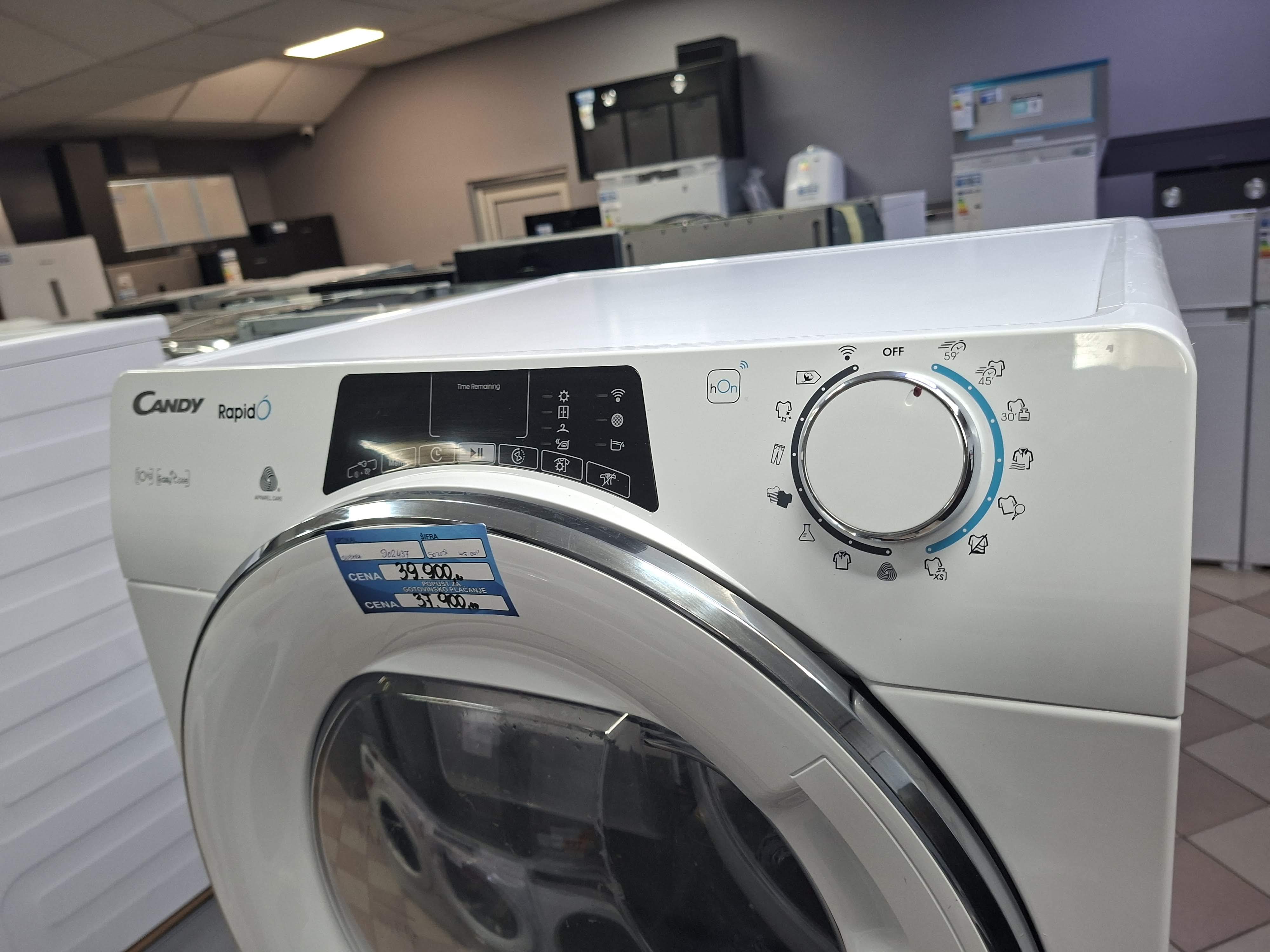 Mašina za sušenje veša Candy ROE H10A2TCXE-S, 10 kg