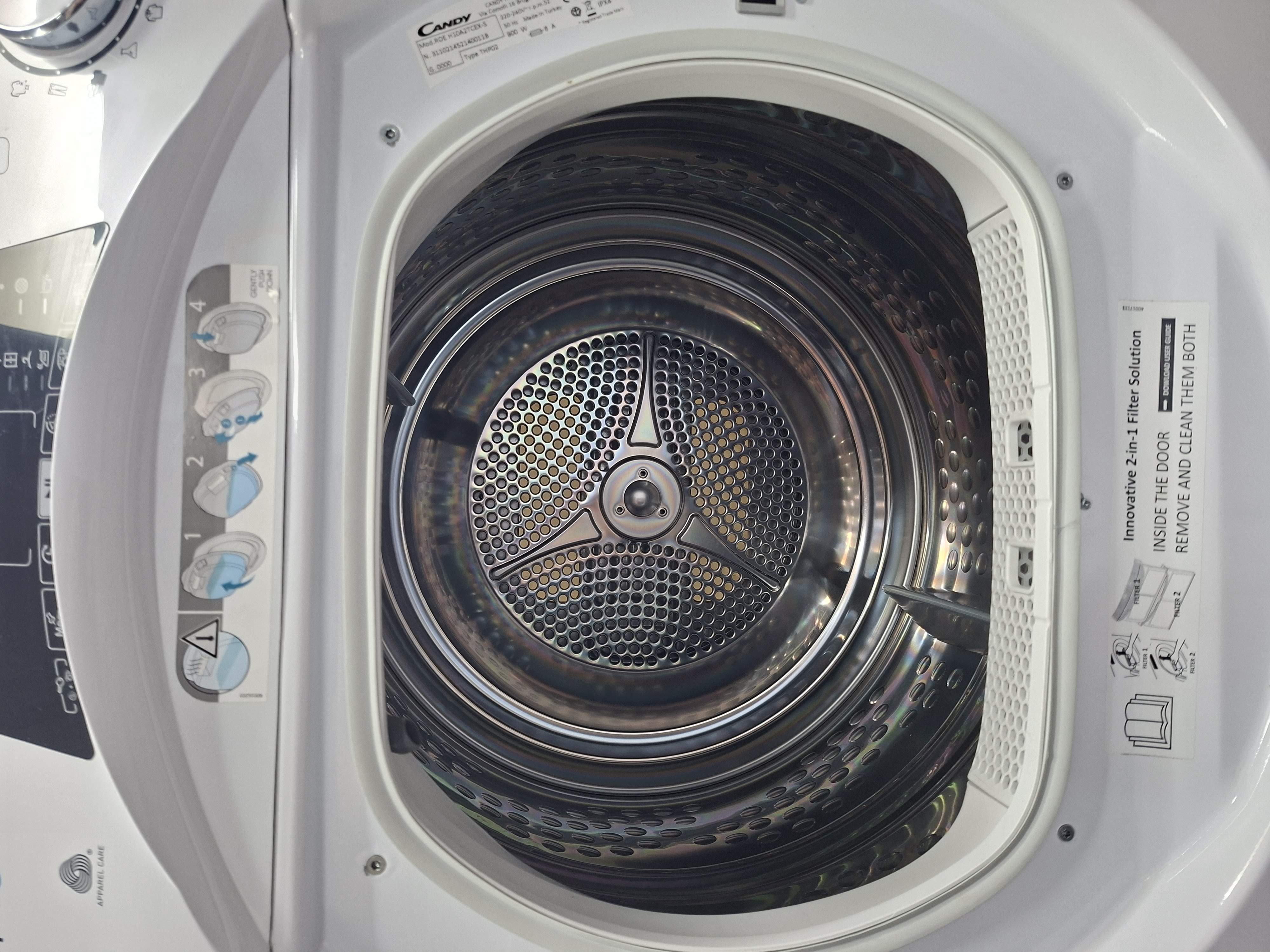 Mašina za sušenje veša Candy ROE H10A2TCXE-S, 10 kg