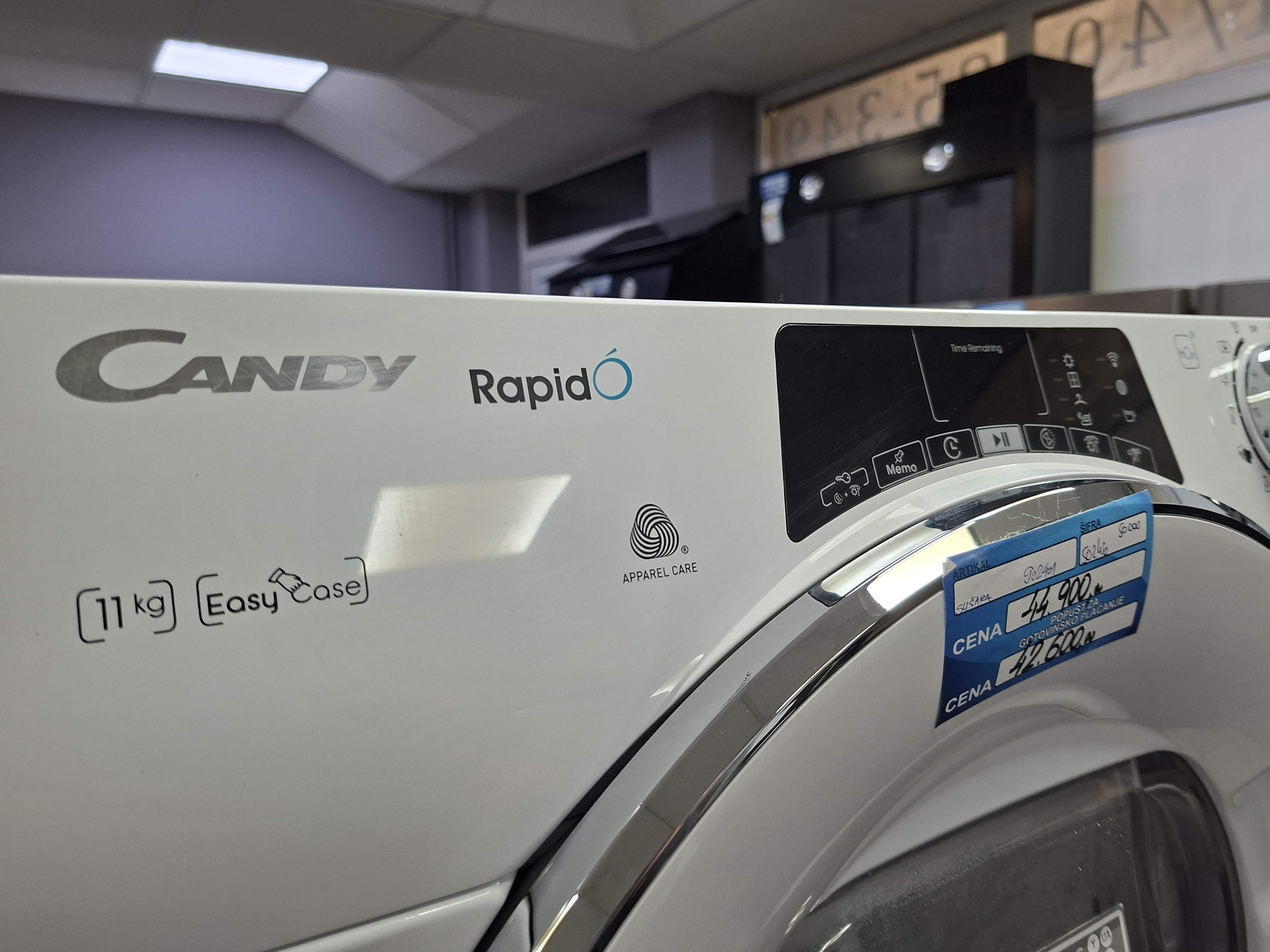 Mašina za sušenje veša Candy ROE H11A2TCXE-S, 11 kg