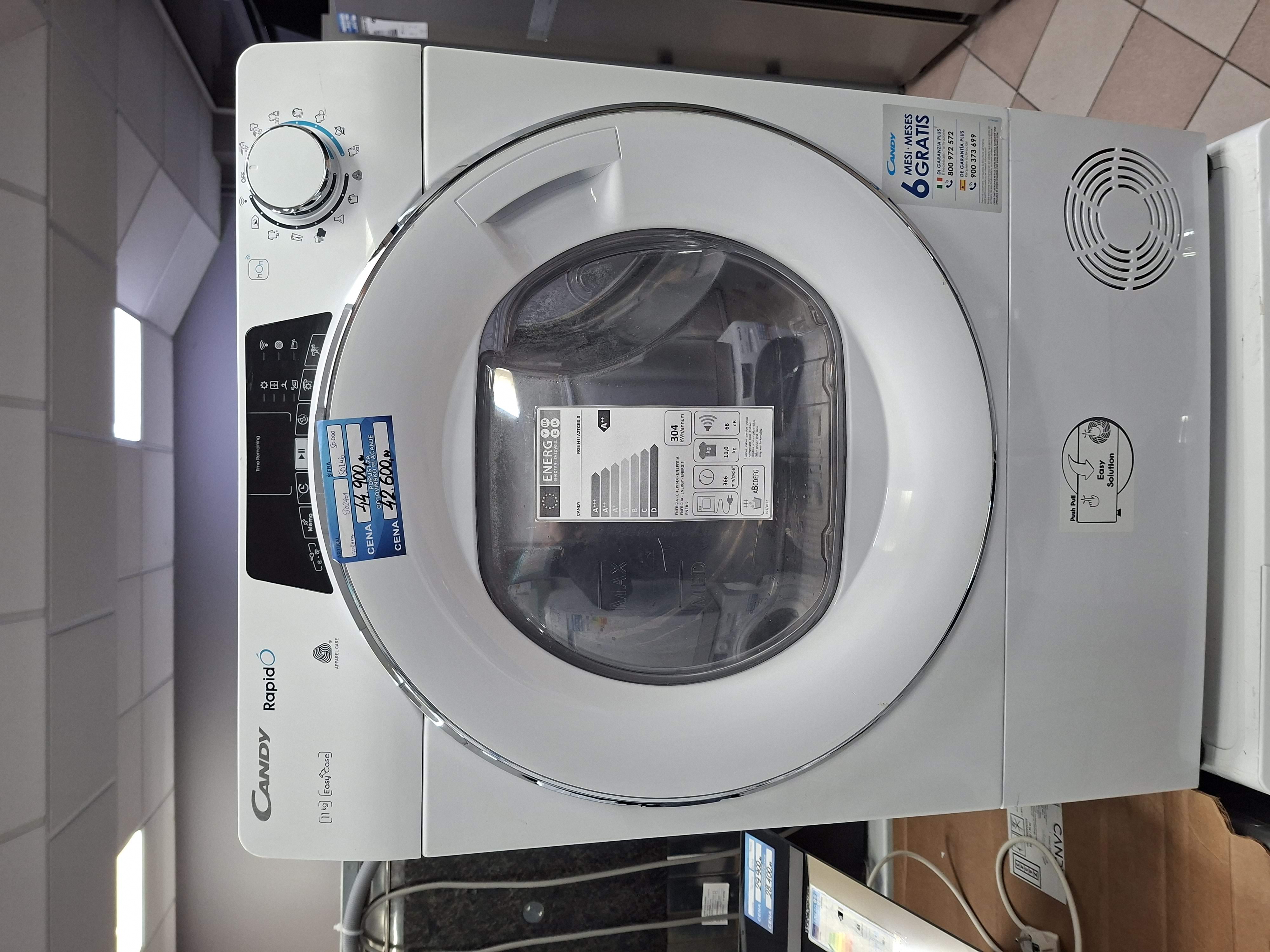 Mašina za sušenje veša Candy ROE H11A2TCXE-S, 11 kg