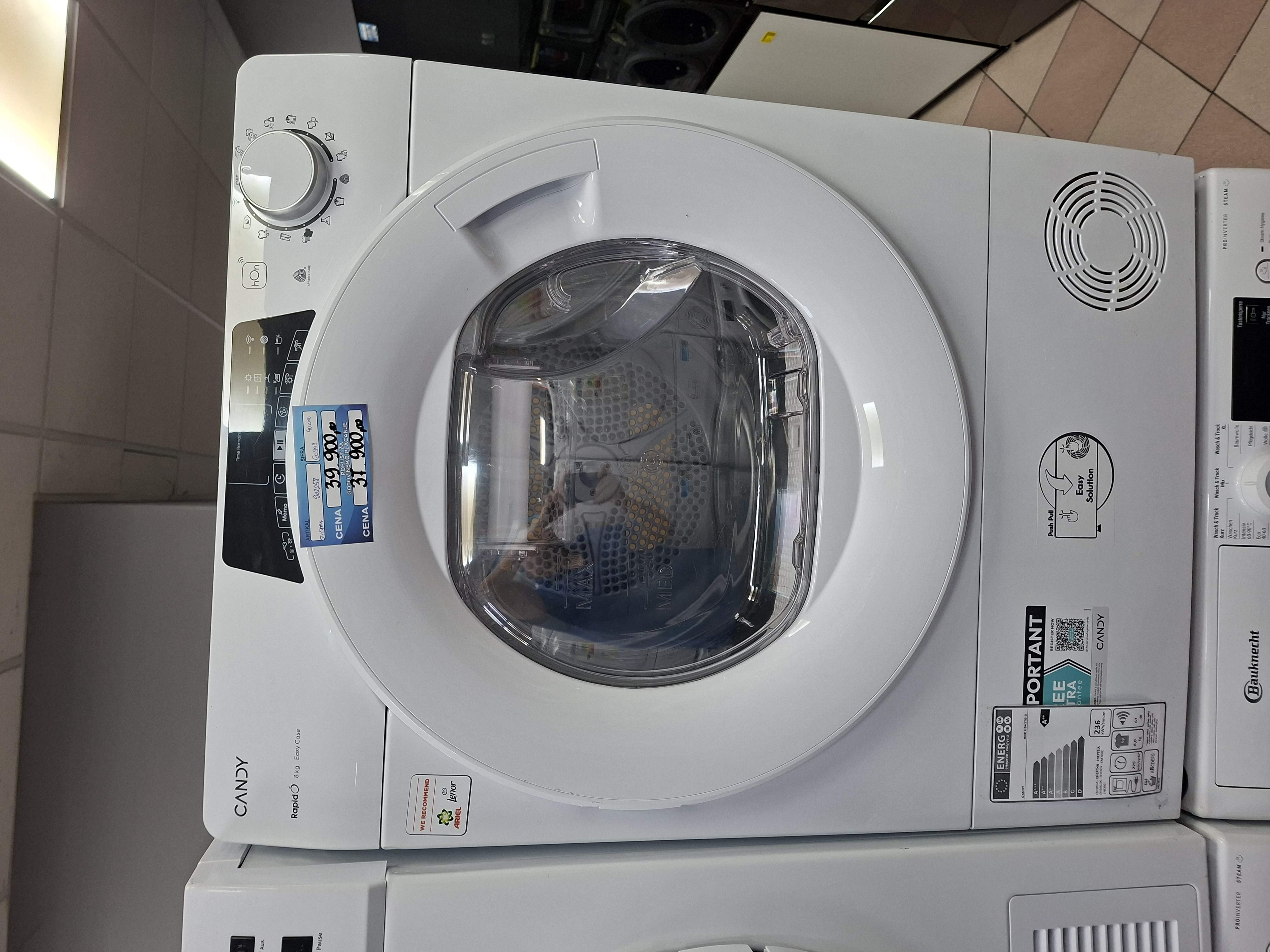 Mašina za sušenje veša Candy ROE H8A2TE-S (2), 8 kg