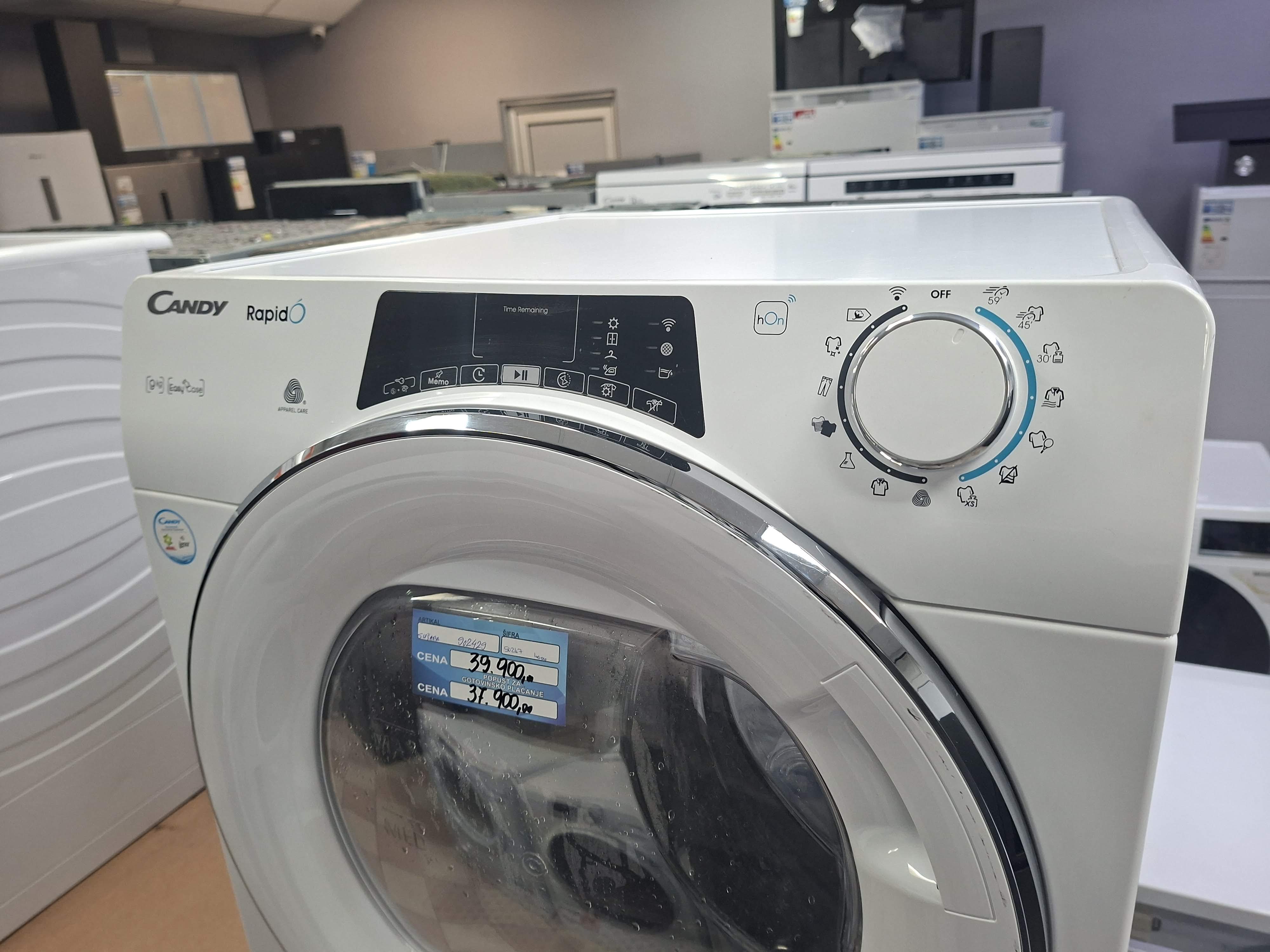 Mašina za sušenje veša Candy ROE H9A2TCEX-S, 9kg