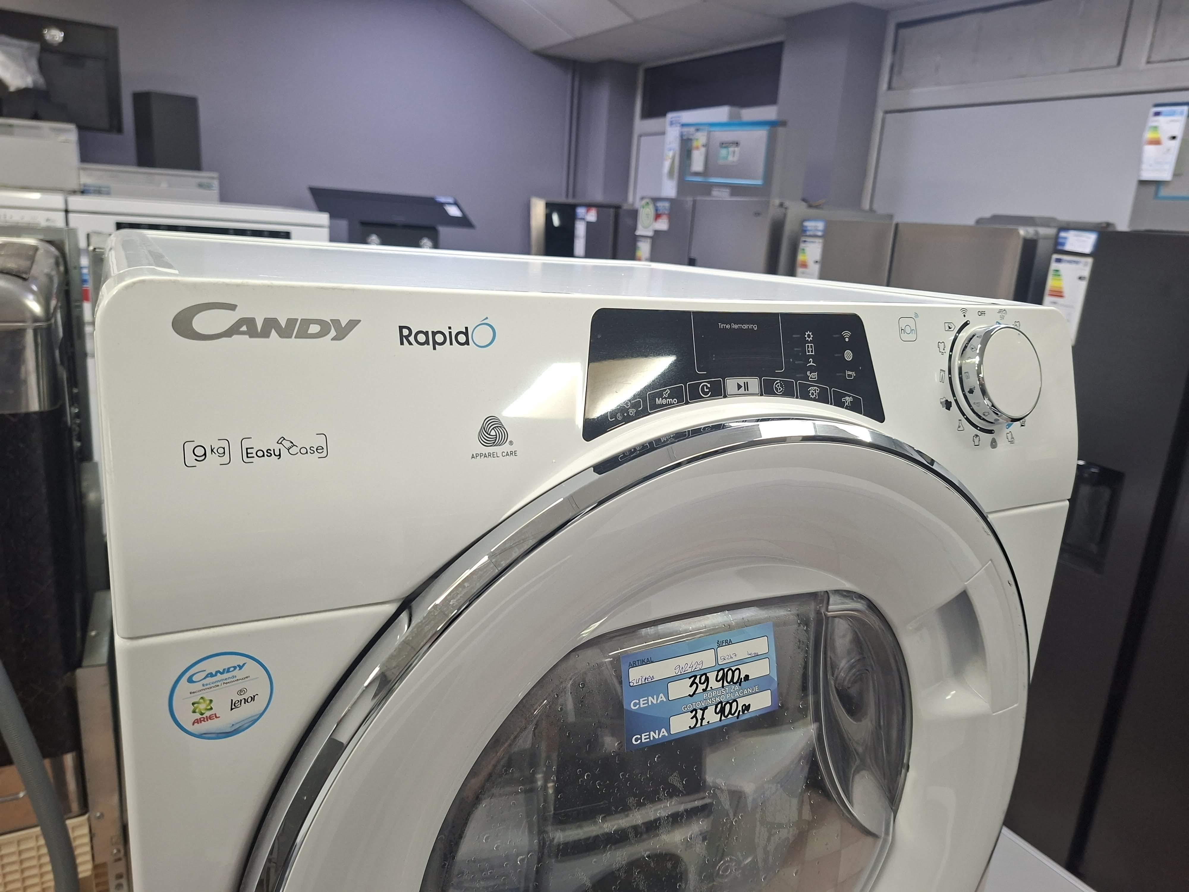 Mašina za sušenje veša Candy ROE H9A2TCEX-S, 9kg