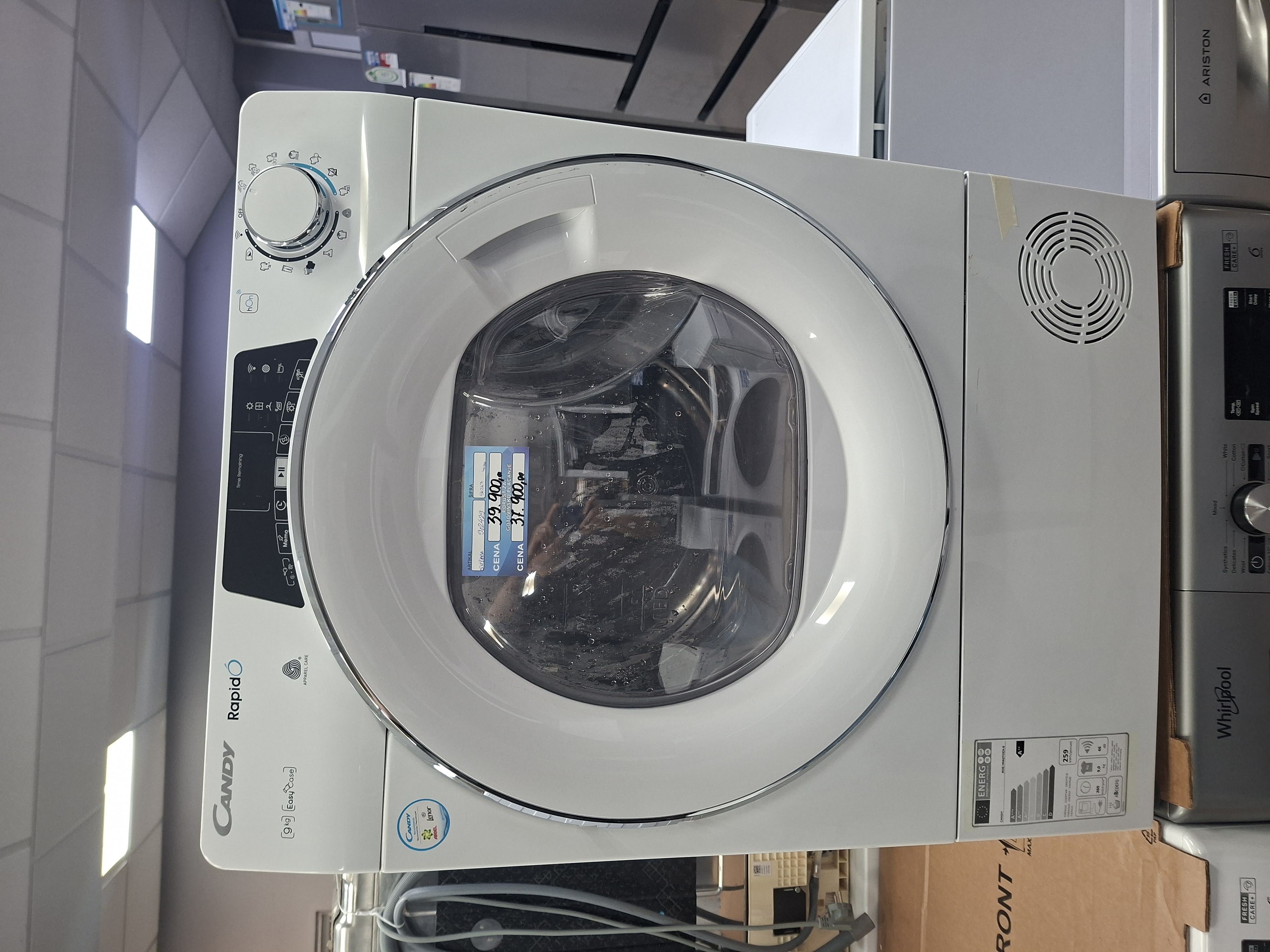 Mašina za sušenje veša Candy ROE H9A2TCEX-S, 9kg