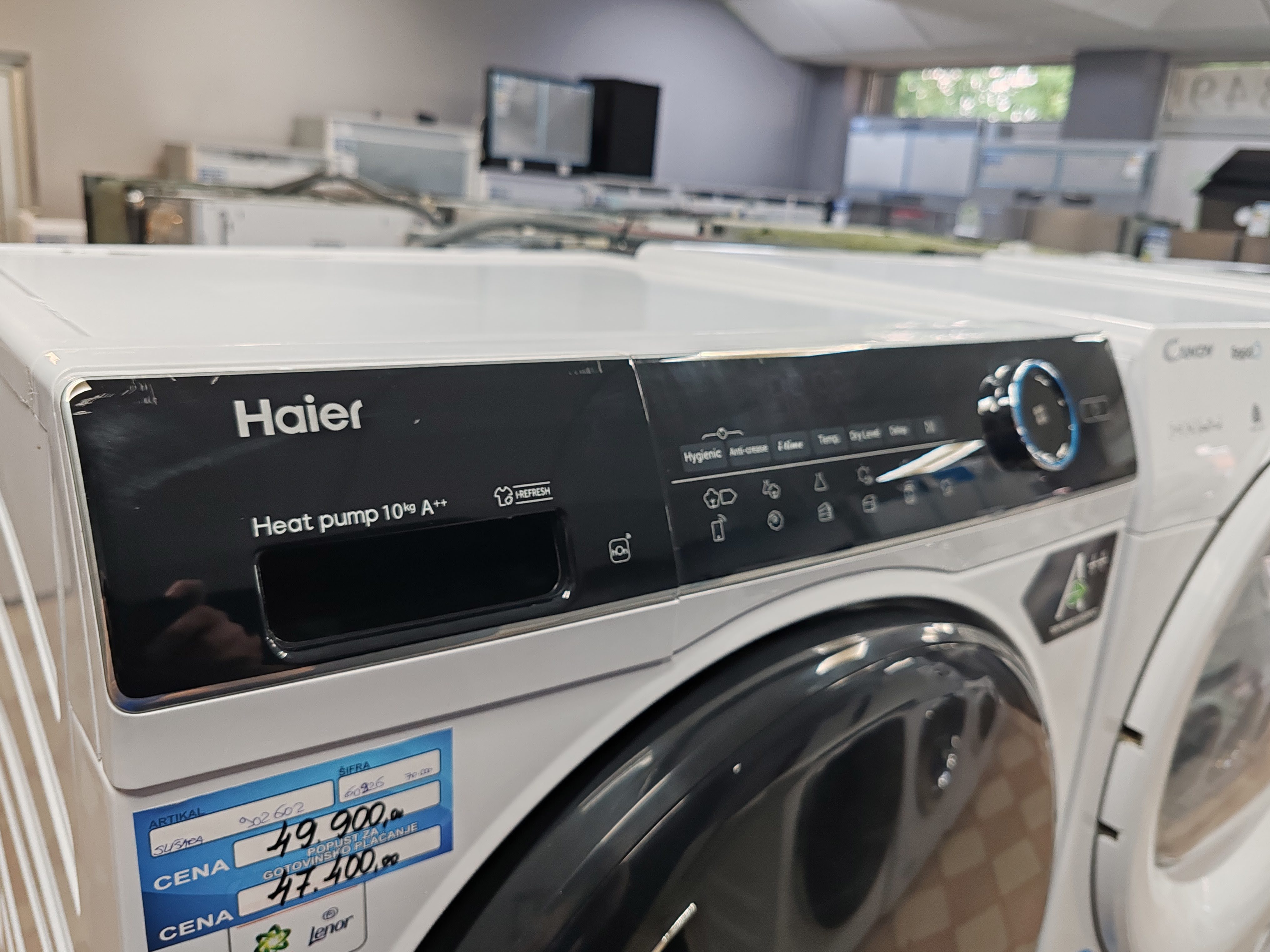 Mašina za sušenje veša Haier HD100-A2959E-S , 10 kg.