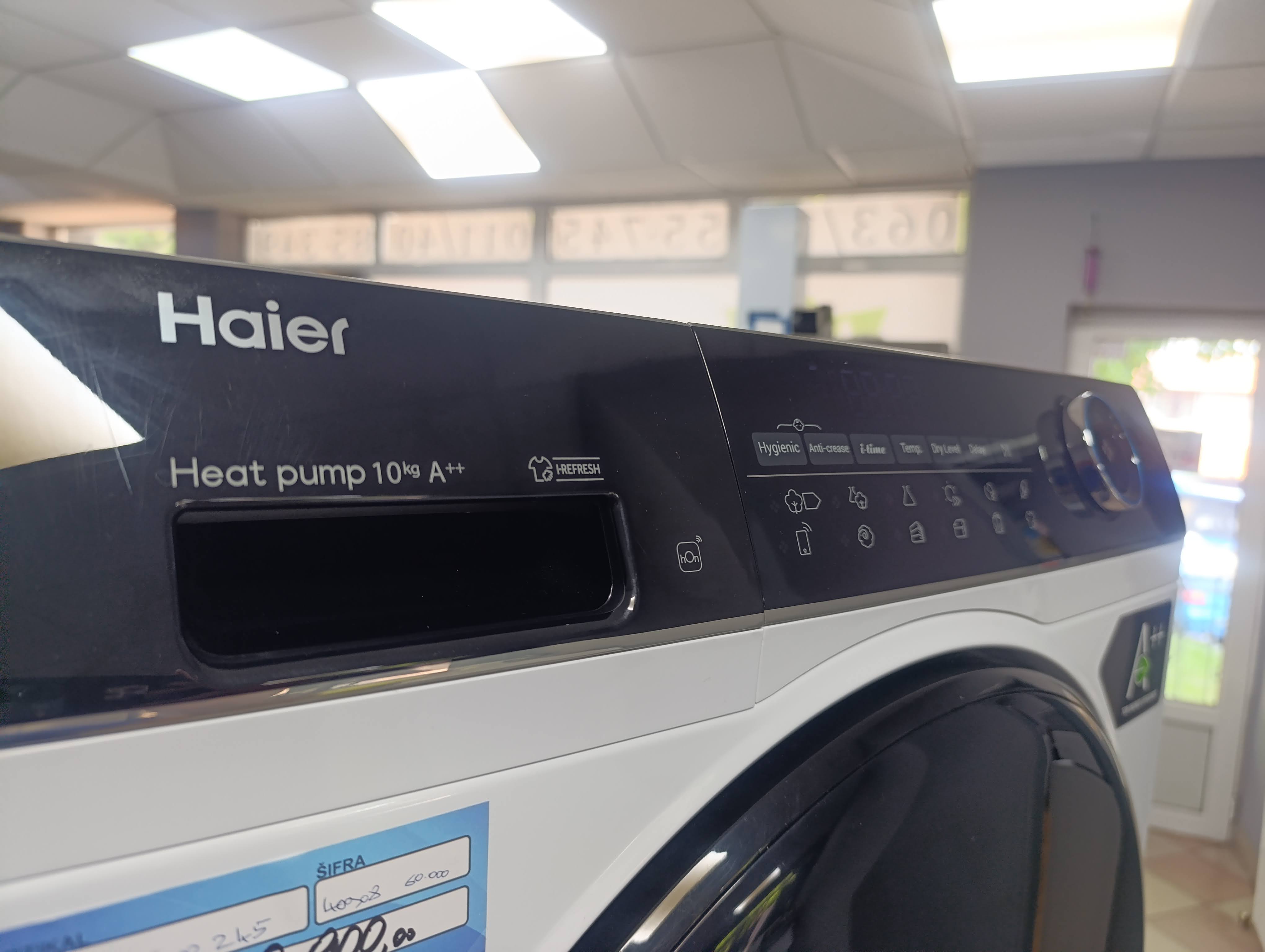 Mašina za sušenje veša Haier HD100-A2959E-S , 10 kg.