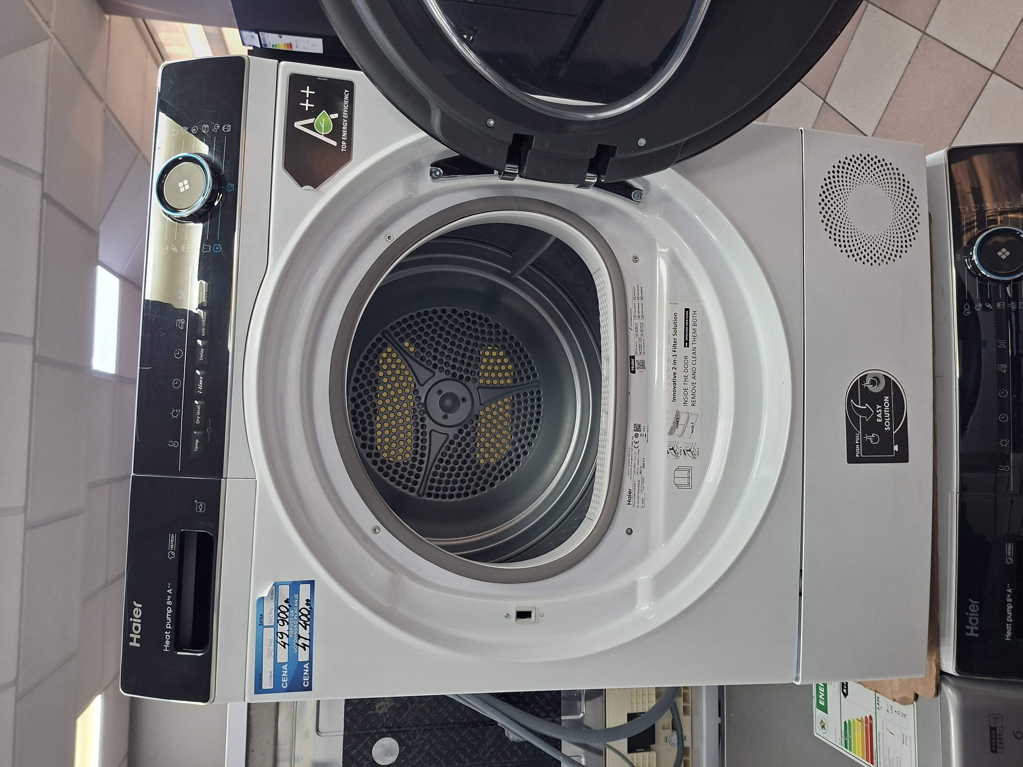 Mašina za sušenje veša Haier HD80-A2939E-S (1) , 8 kg